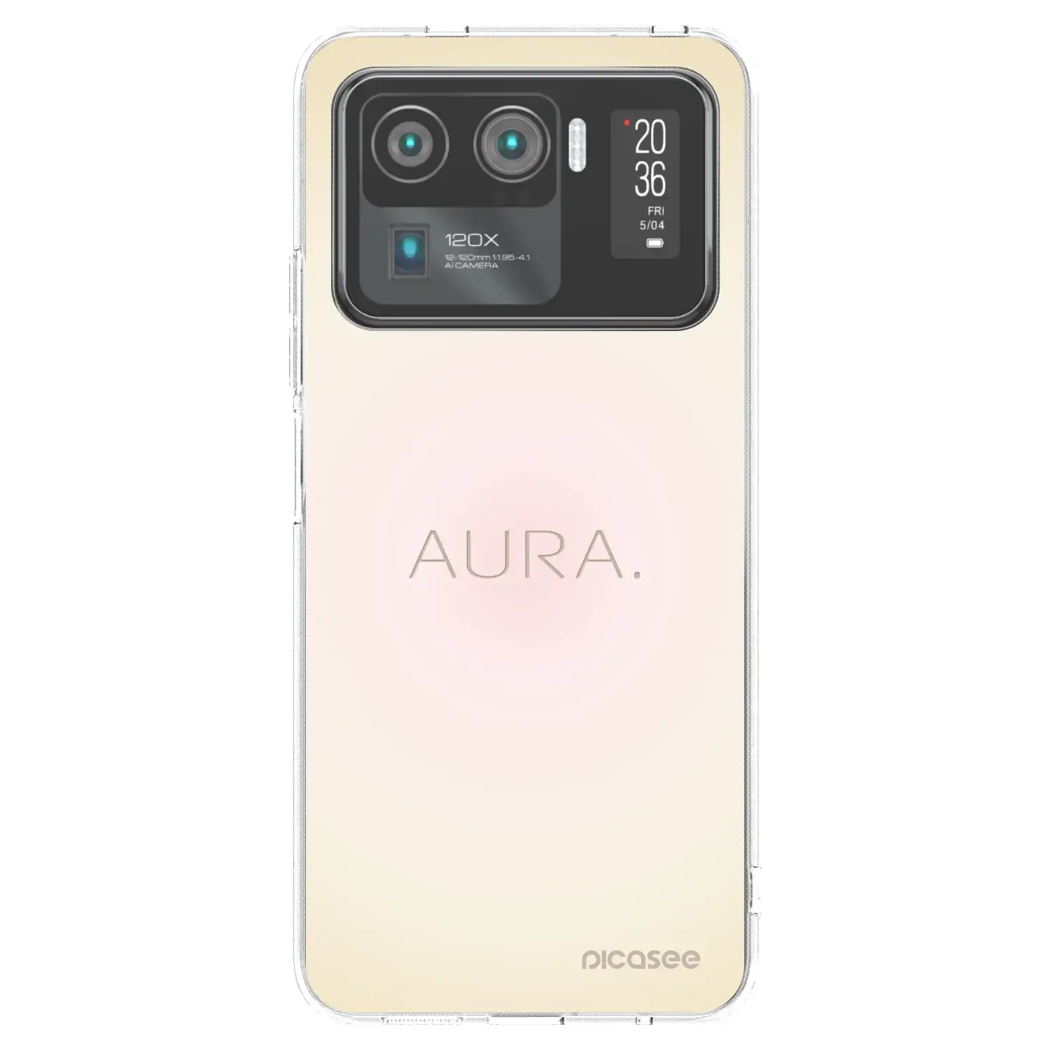 Silikonový průhledný obal pro Xiaomi Mi 11 Ultra - Aura