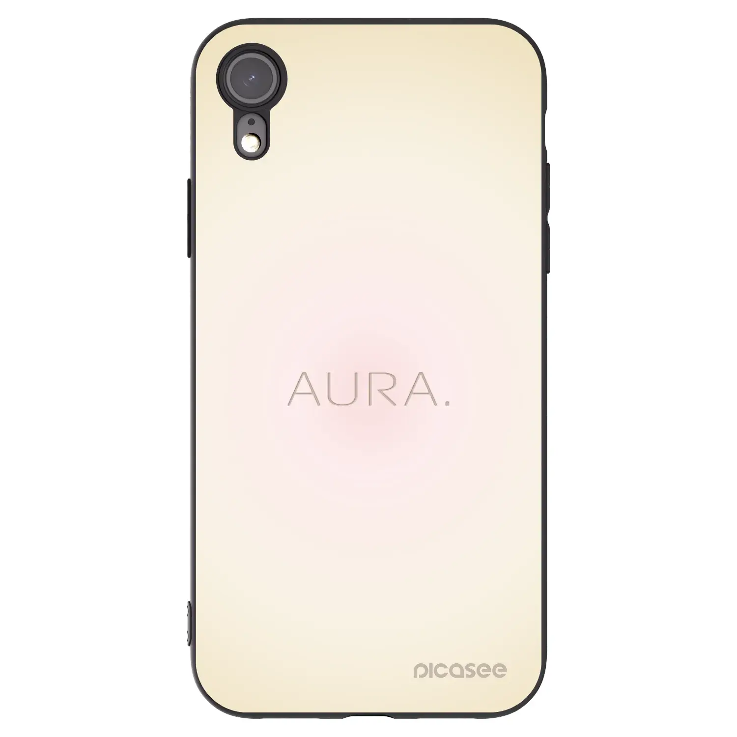 Silikonový černý obal pro Apple iPhone XR - Aura