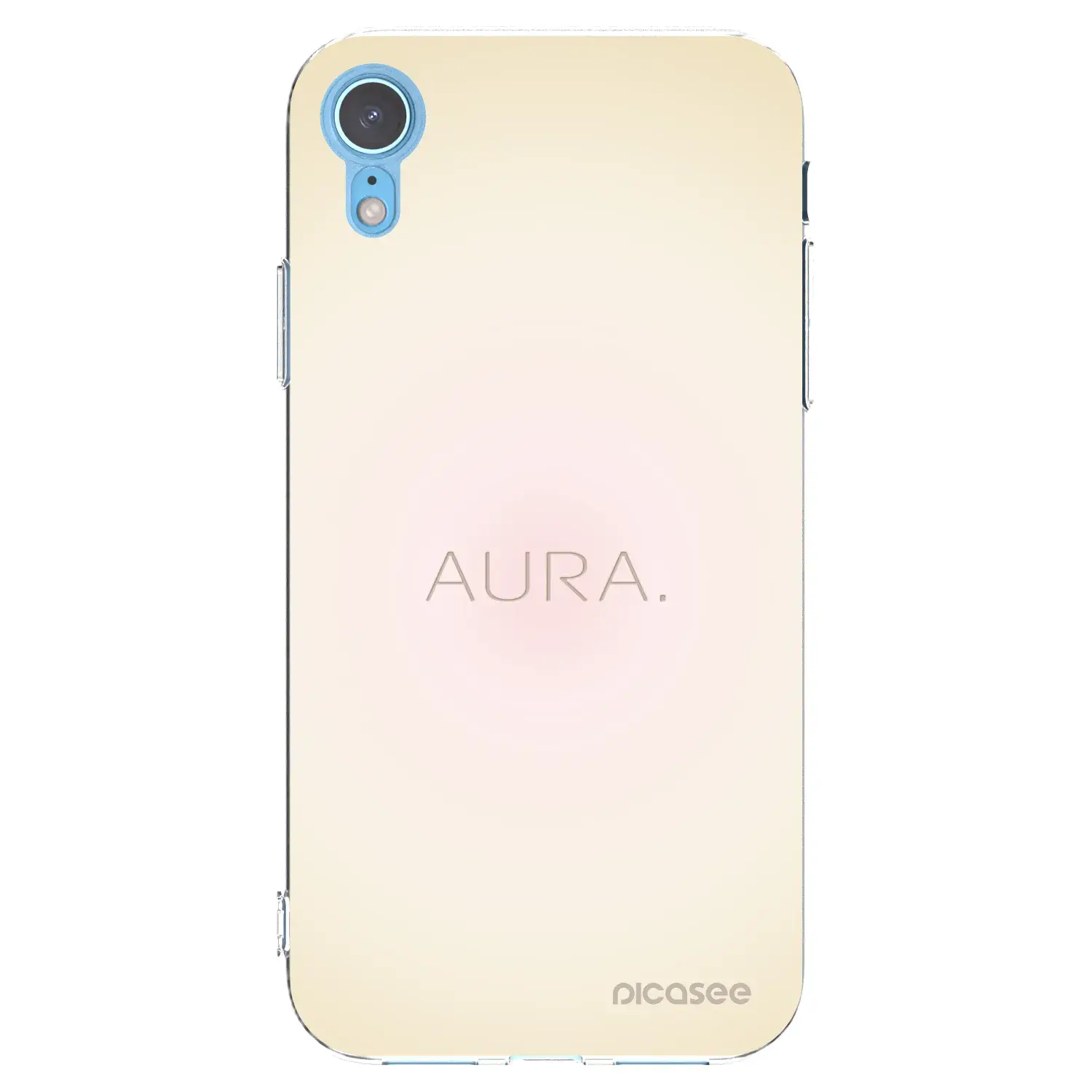 Silikonový průhledný obal pro Apple iPhone XR - Aura