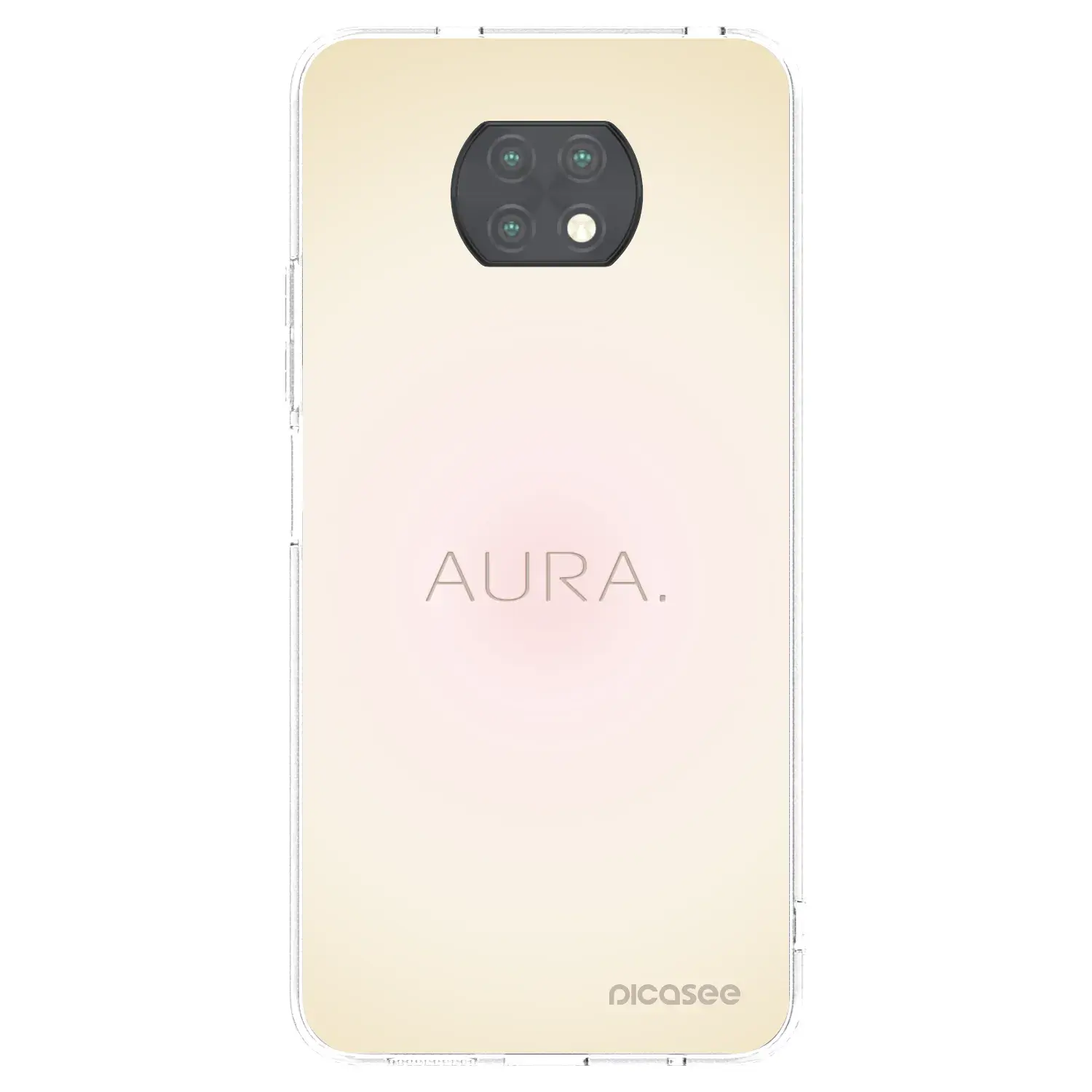 Silikonový průhledný obal pro Xiaomi Redmi Note 9T - Aura