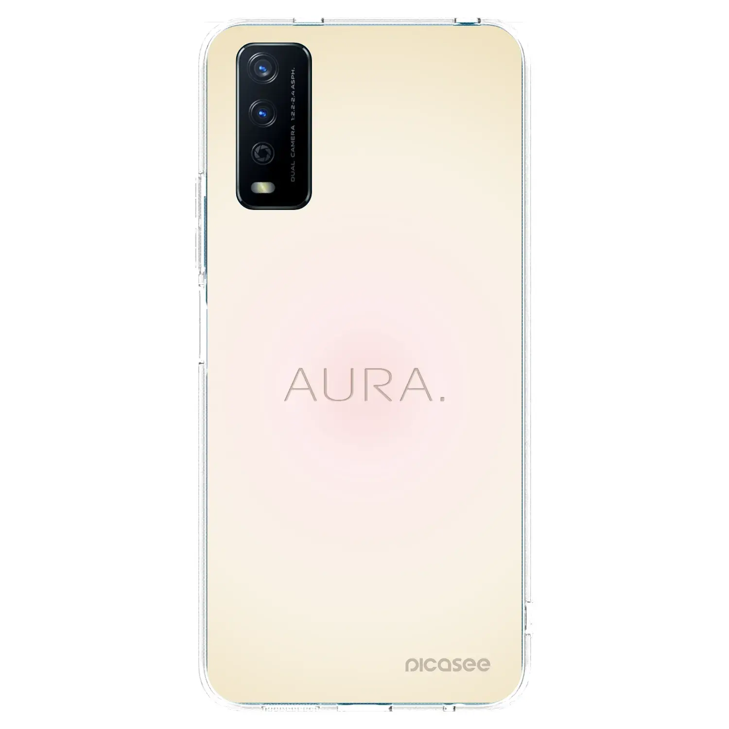 Silikonový průhledný obal pro Vivo Y11s - Aura