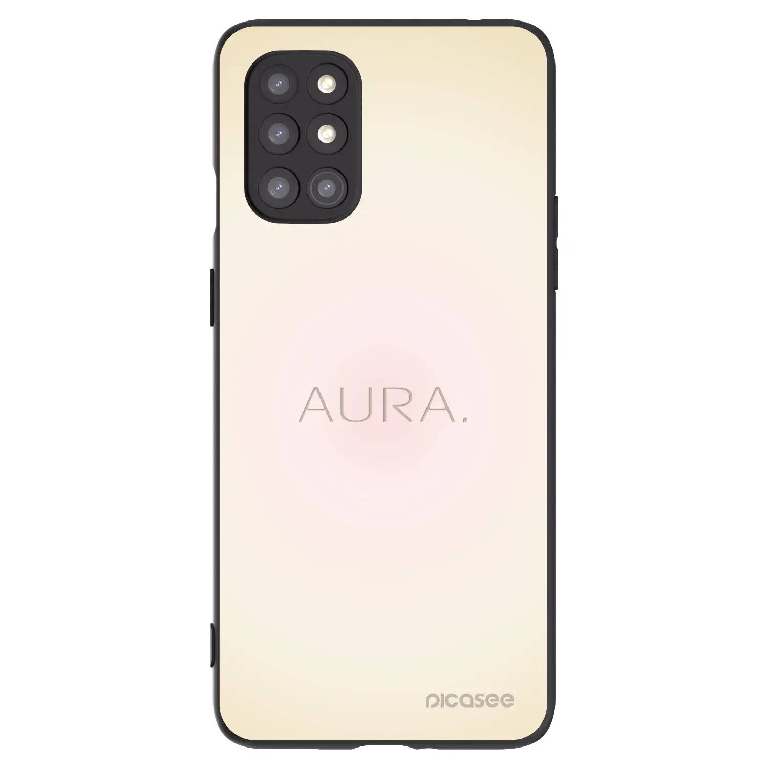 Silikonový černý obal pro OnePlus 8T - Aura