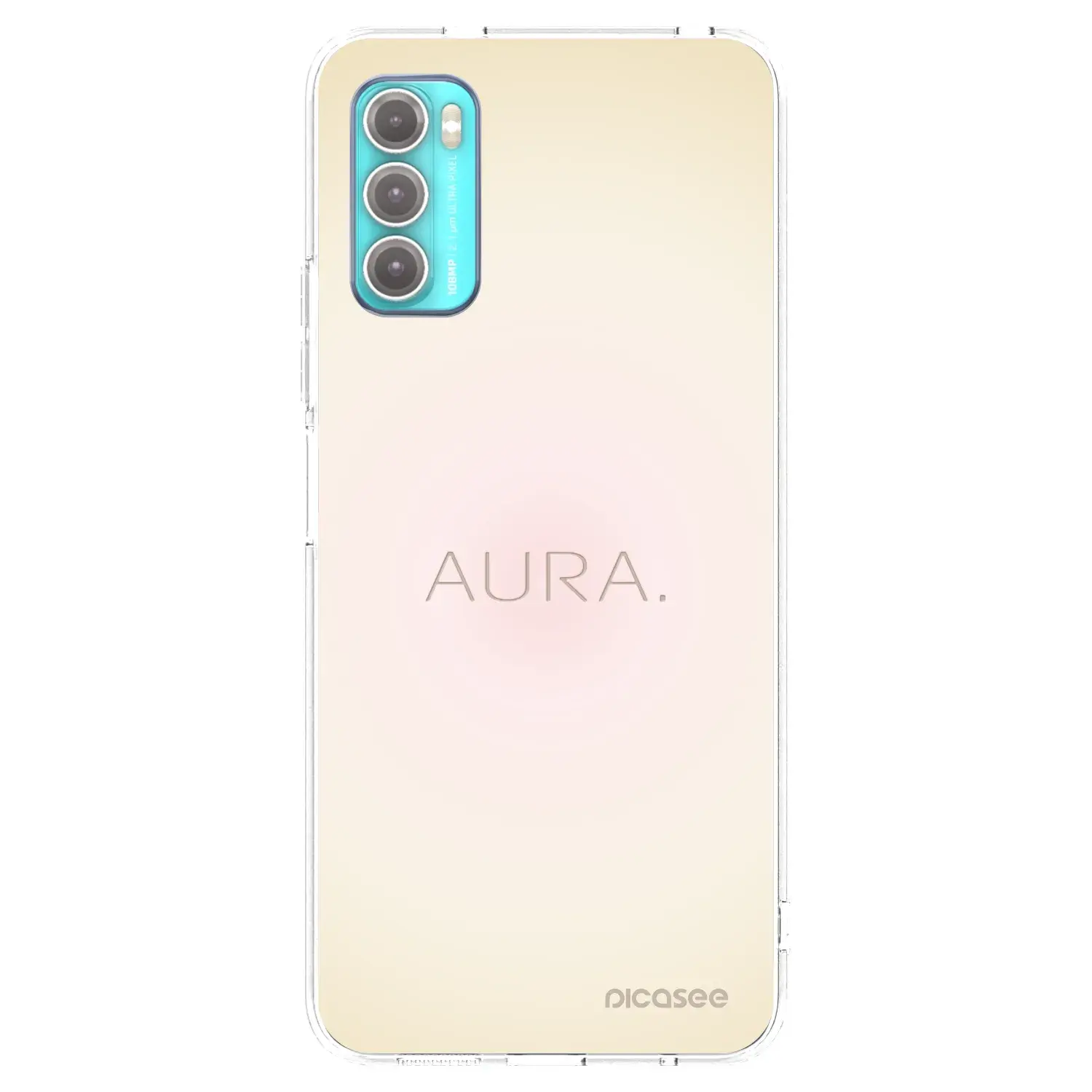 Silikonový průhledný obal pro Motorola Moto G60 - Aura