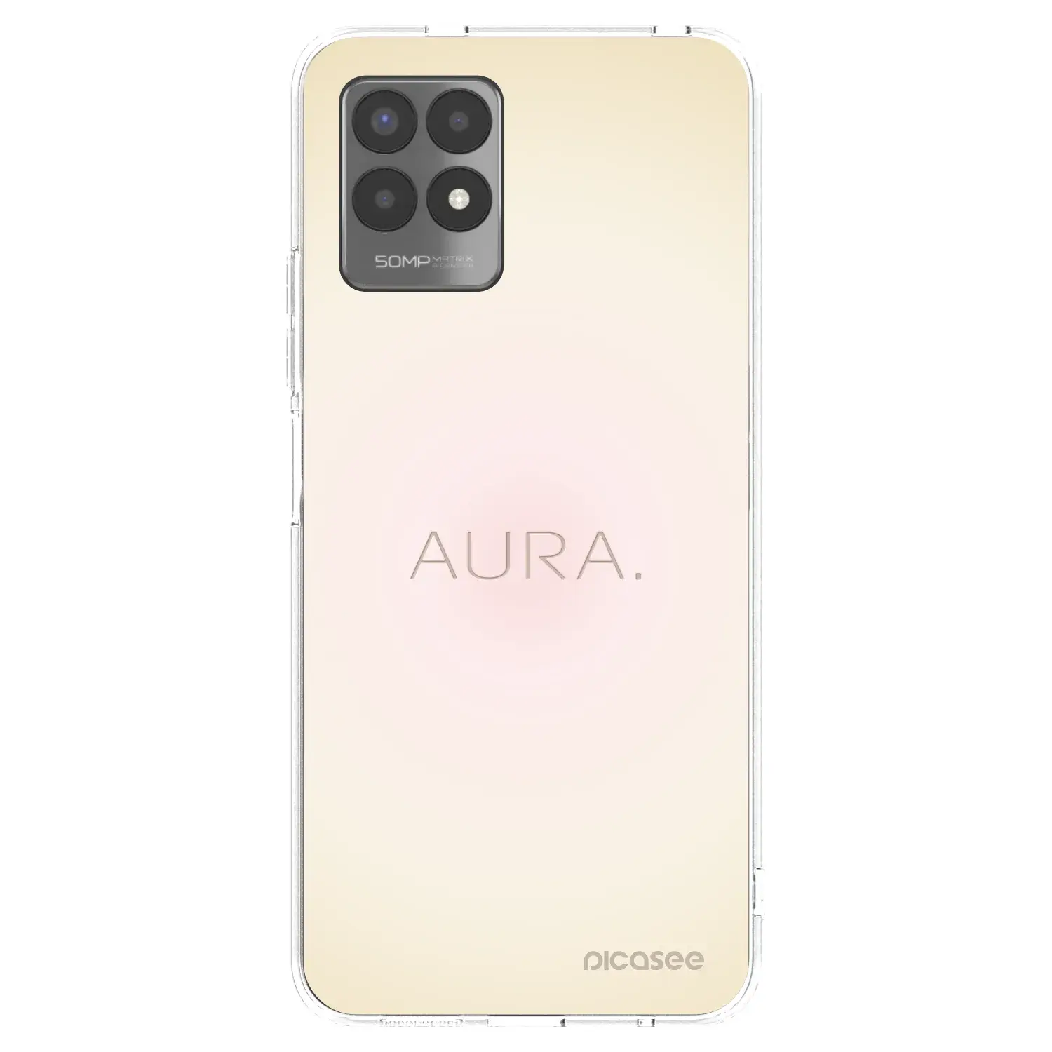 Silikonový průhledný obal pro Realme 8i - Aura
