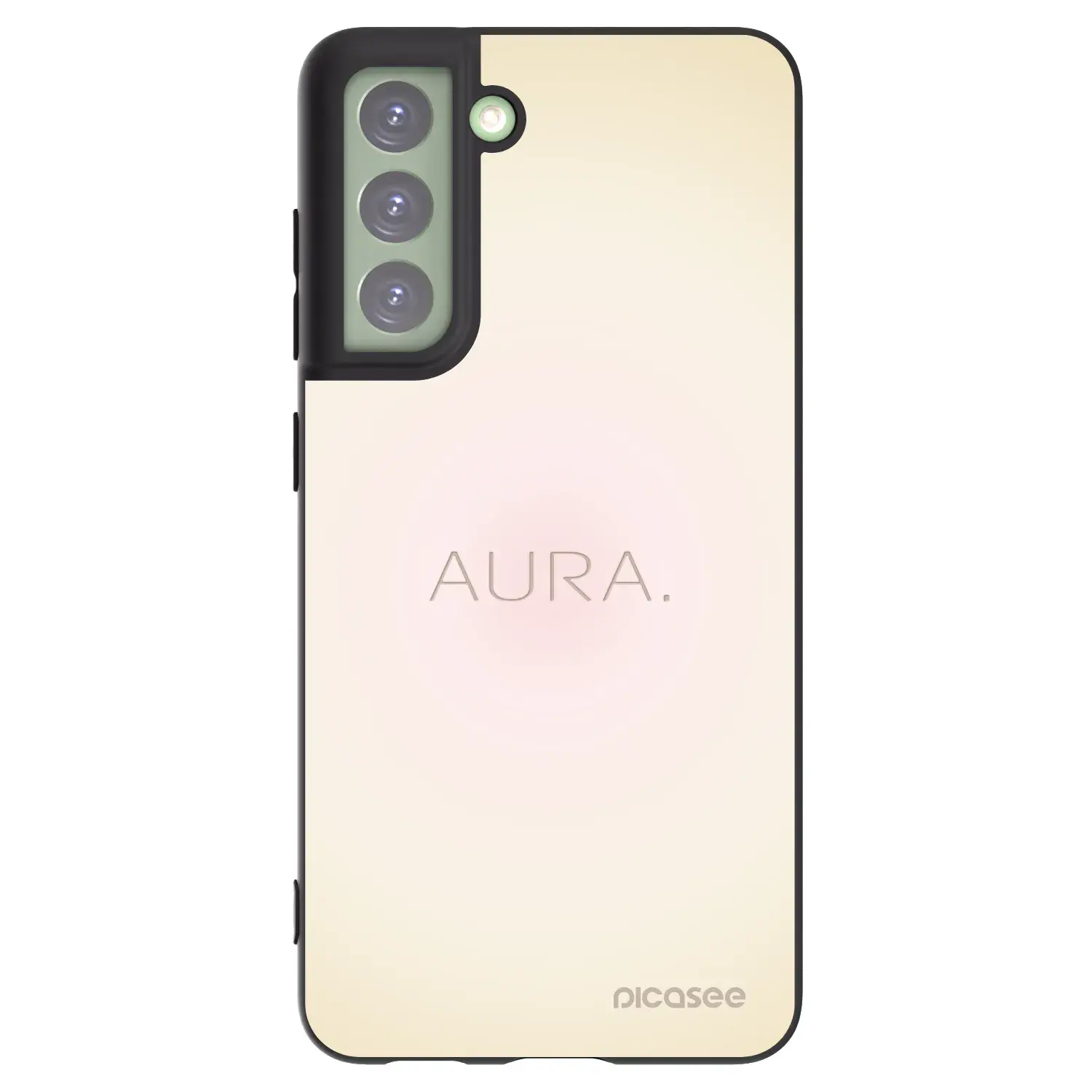 Silikonový černý obal pro Samsung Galaxy S21 FE 5G - Aura