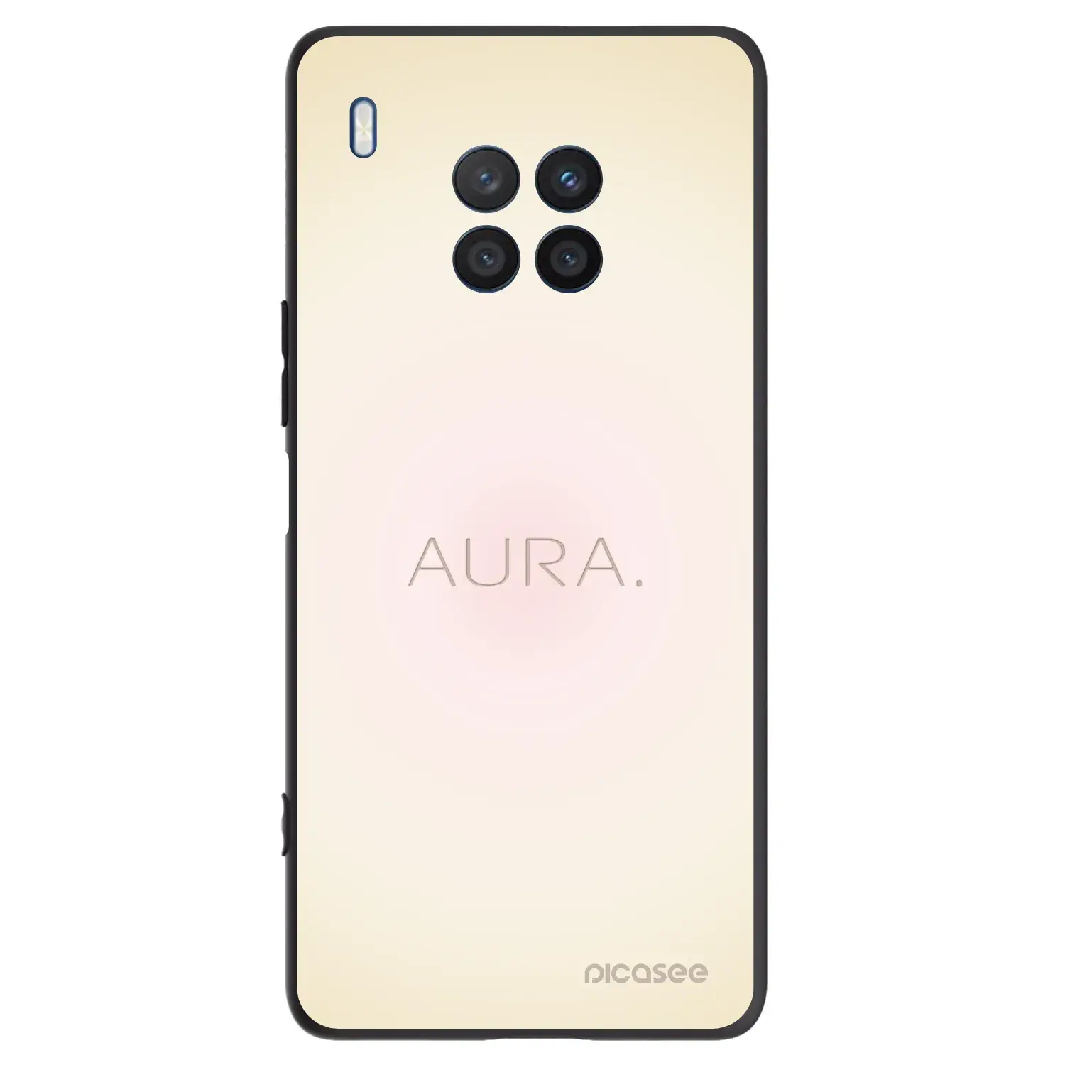 Silikonový černý obal pro Honor 50 Lite - Aura