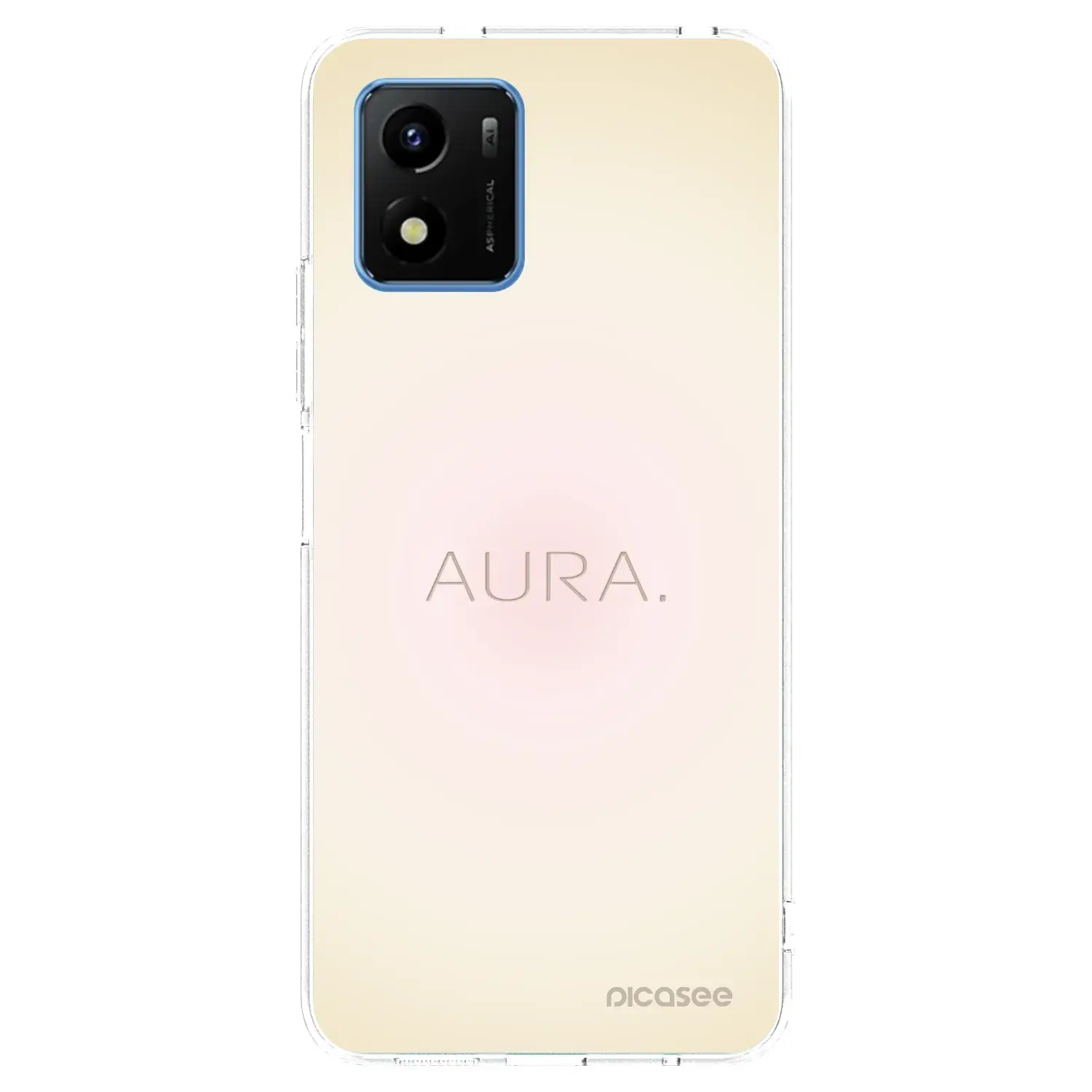 Silikonový průhledný obal pro Vivo Y01 - Aura