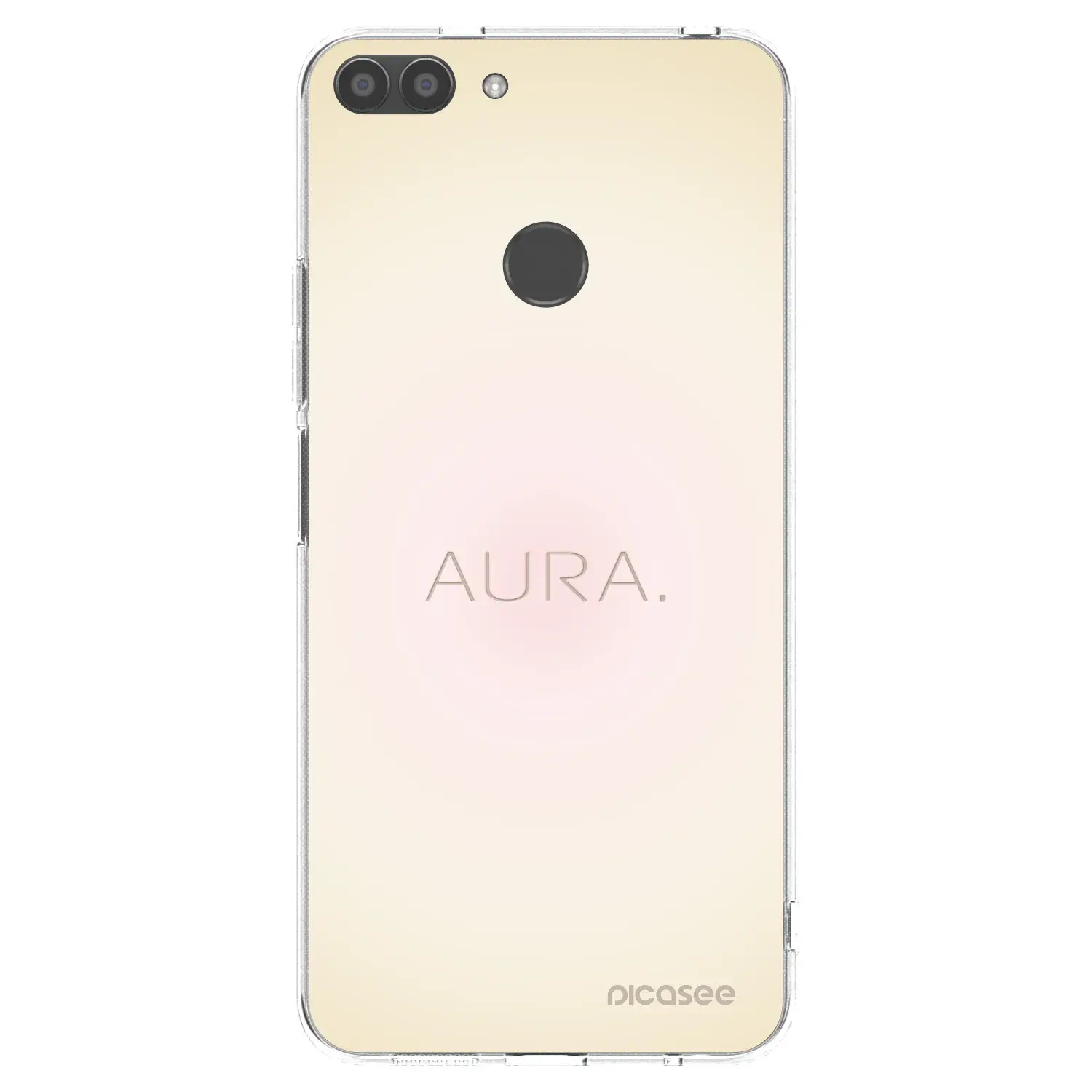 Silikonový průhledný obal pro Huawei P Smart - Aura