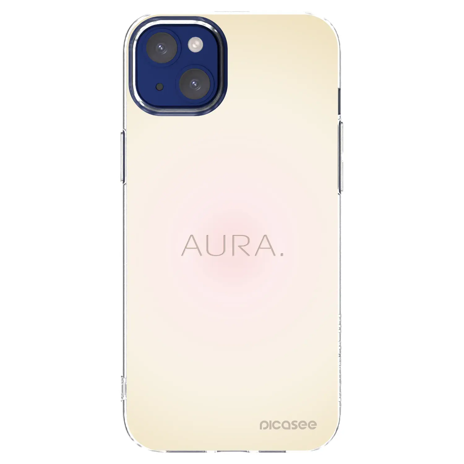 Silikonový průhledný obal pro Apple iPhone 14 Plus - Aura