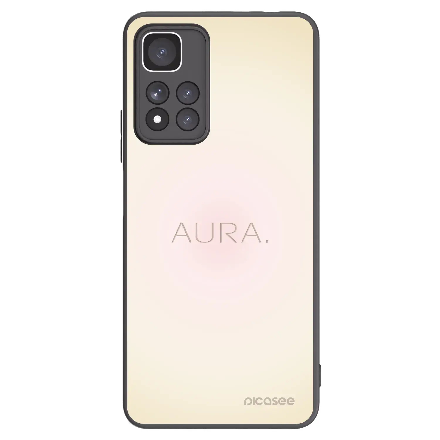 Silikonový černý obal pro Xiaomi Redmi Note 11 Pro+ 5G - Aura