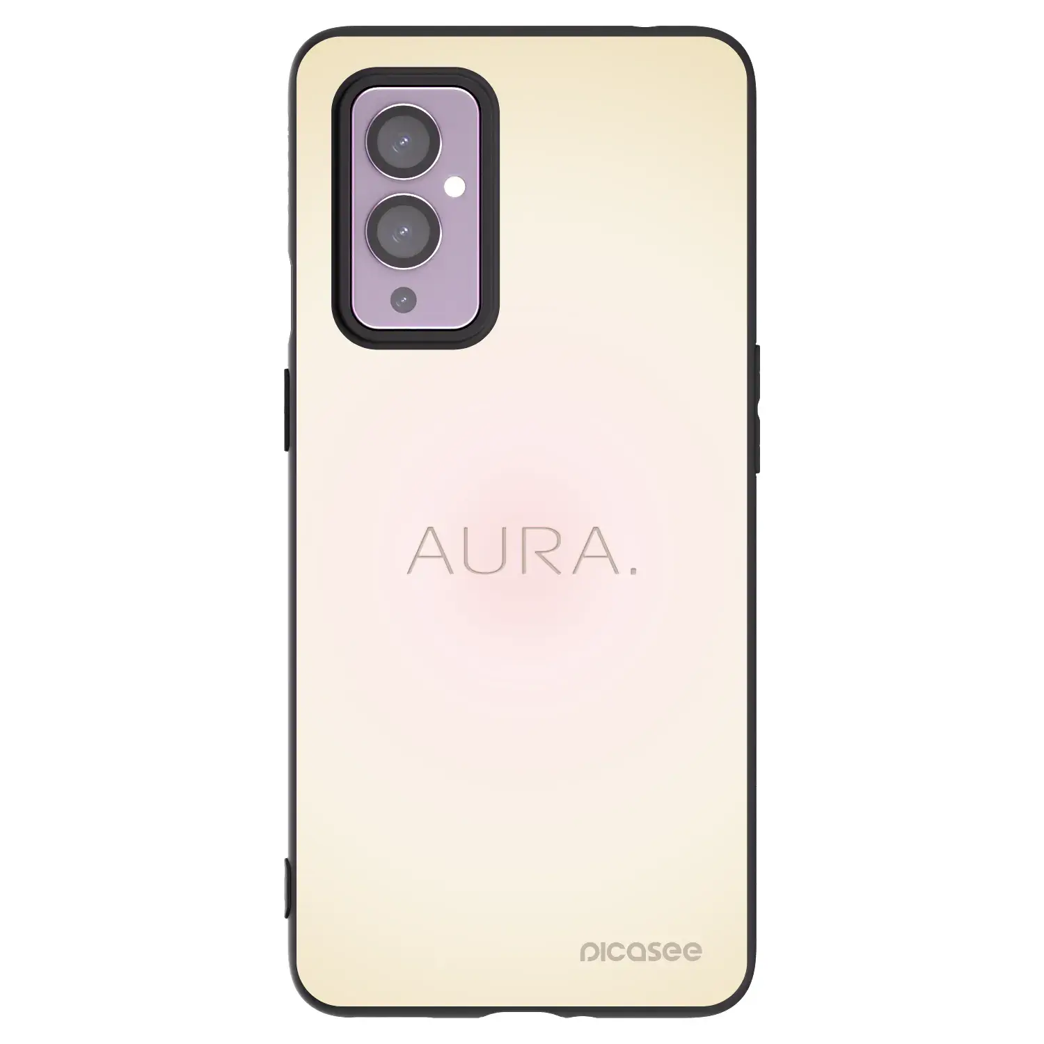 Silikonový černý obal pro OnePlus 9 - Aura