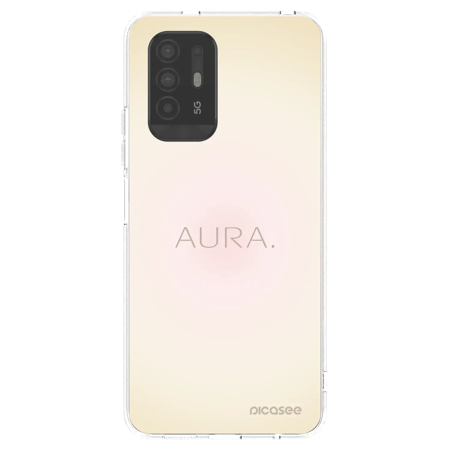 Silikonový průhledný obal pro OPPO A94 5G - Aura