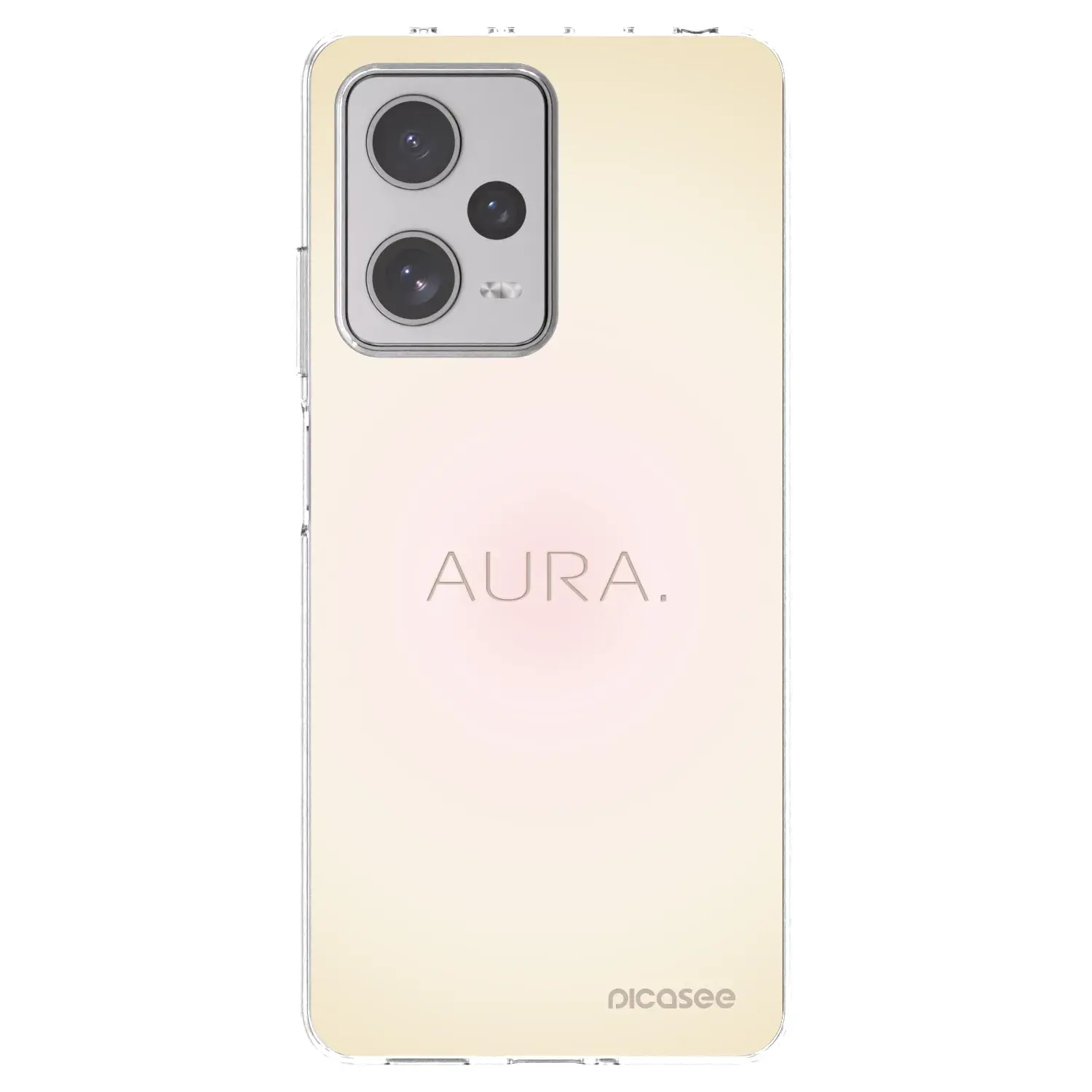 Silikonový průhledný obal pro Xiaomi Redmi Note 12 Pro+ 5G - Aura