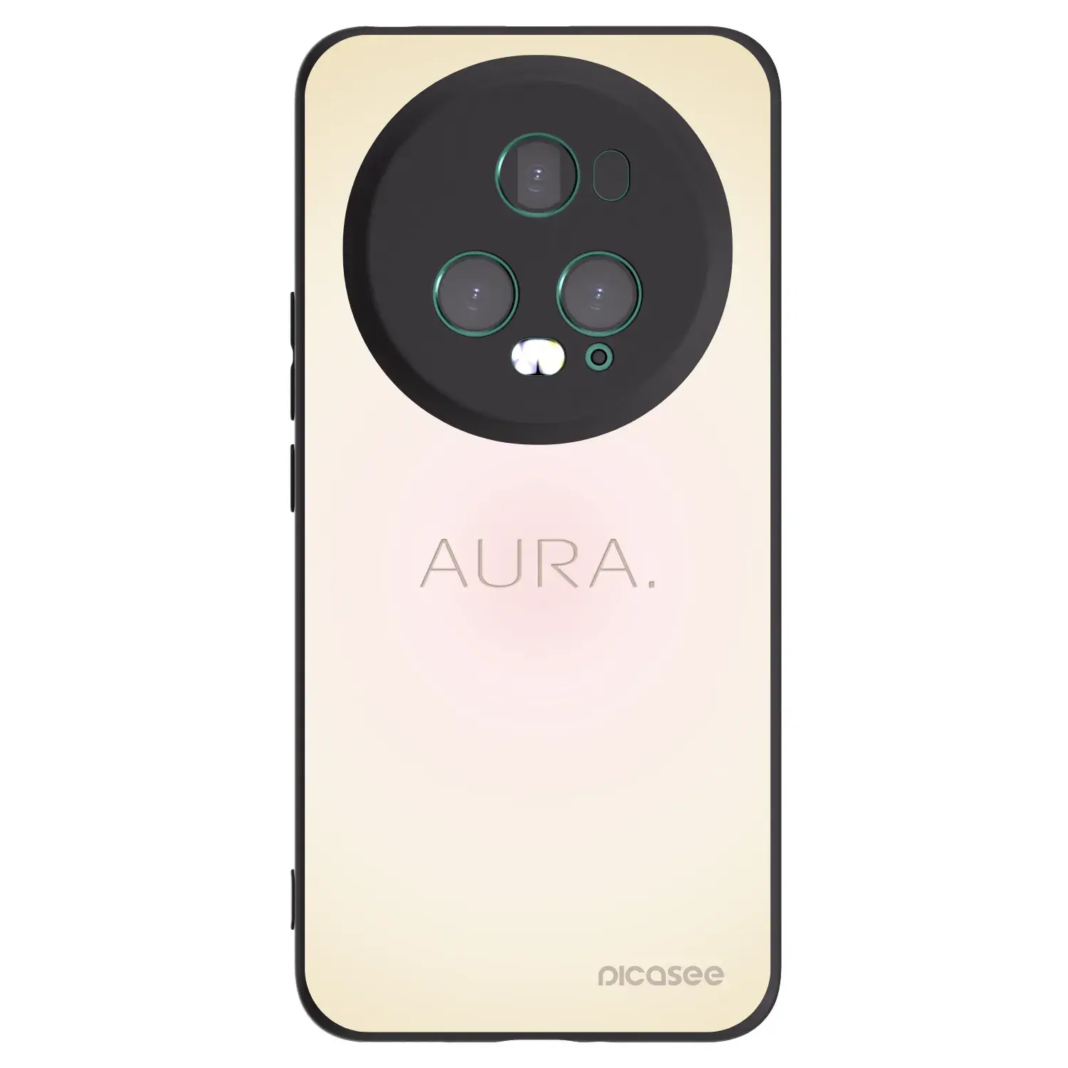 Silikonový černý obal pro Honor Magic5 Pro - Aura