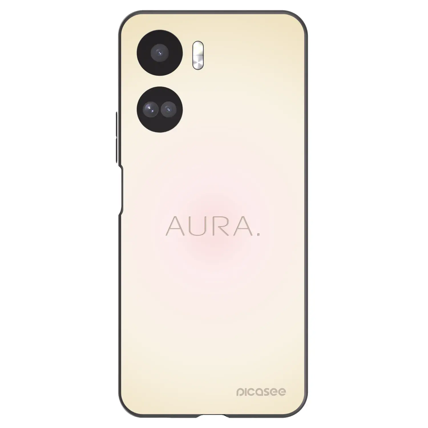 Silikonový černý obal pro Honor 90 Lite 5G - Aura