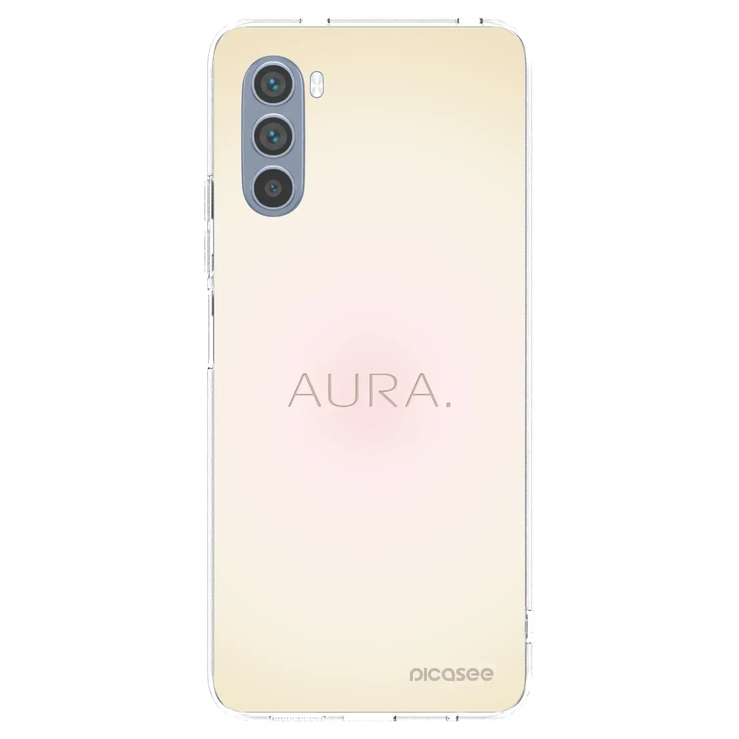 Silikonový průhledný obal pro Motorola Moto G62 - Aura