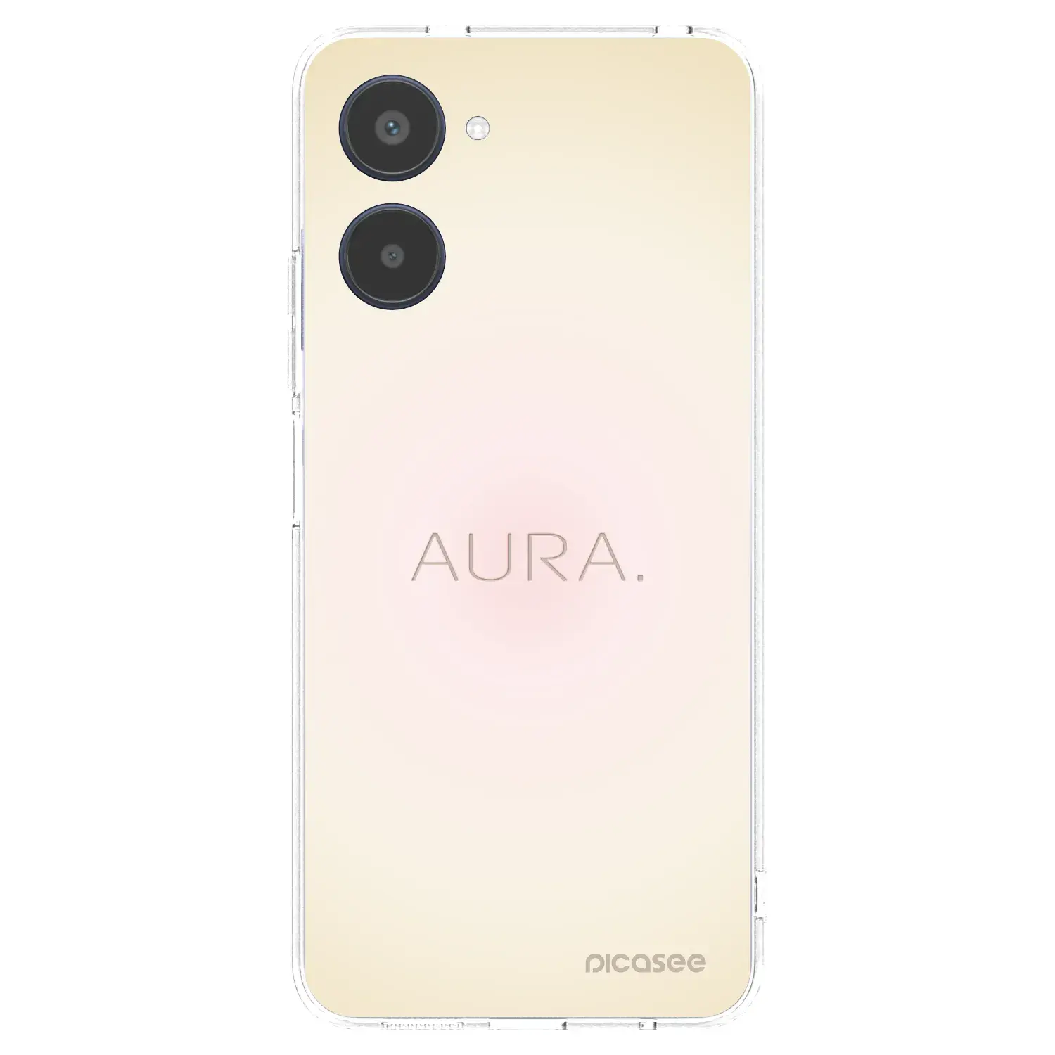 Silikonový průhledný obal pro Realme 10 4G - Aura