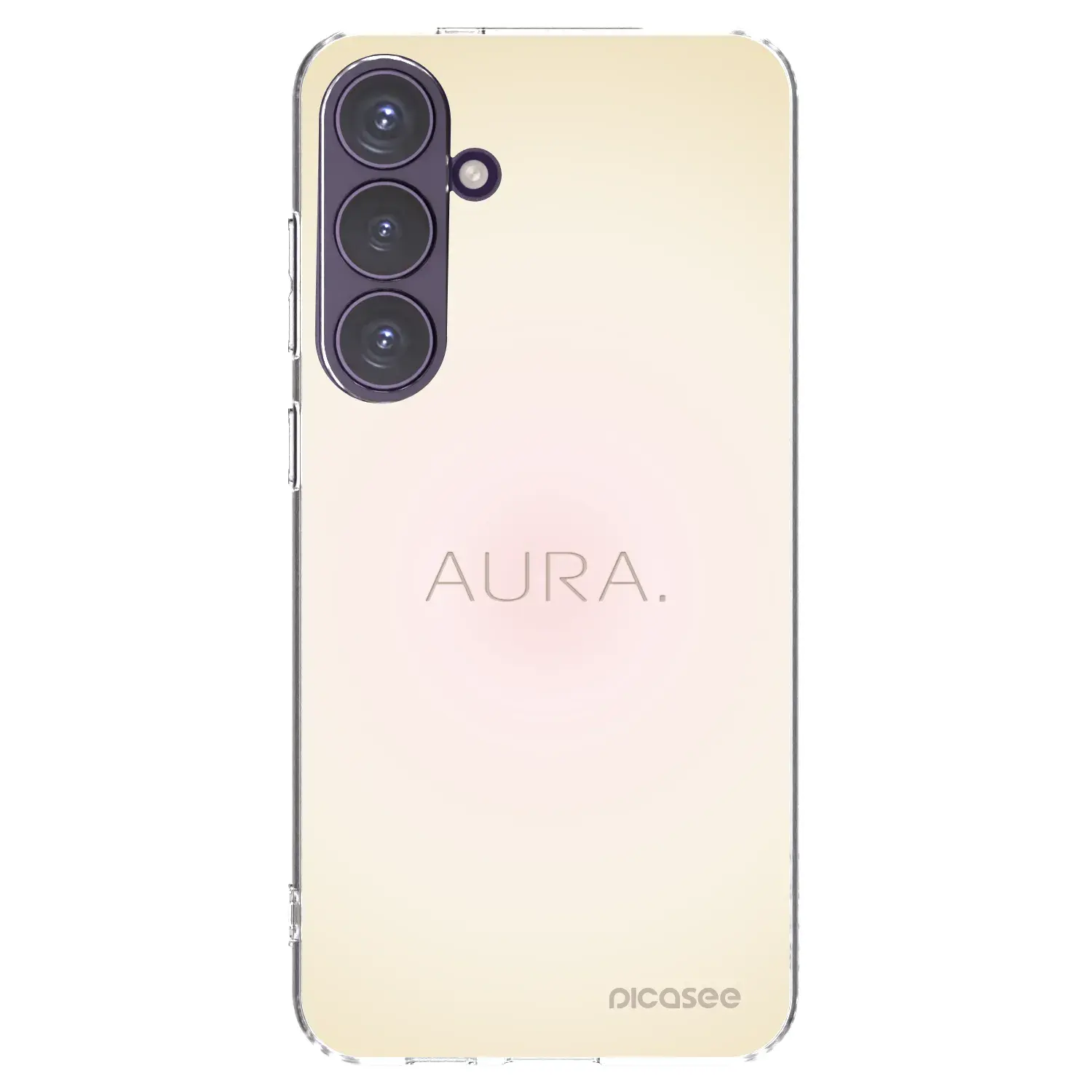 Silikonový průhledný obal pro Samsung Galaxy S24+ S926B 5G - Aura