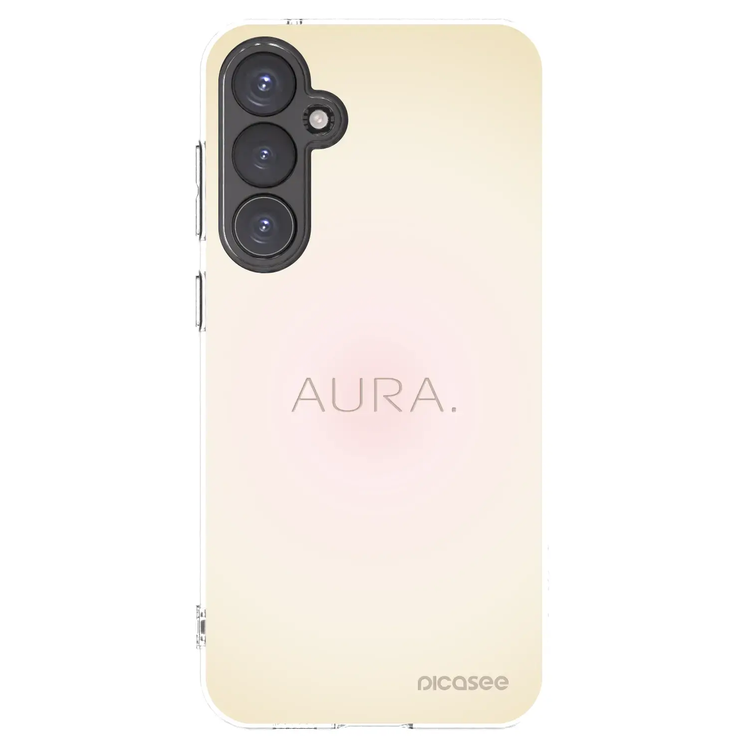 Silikonový průhledný obal pro Samsung Galaxy S23 FE S711B - Aura