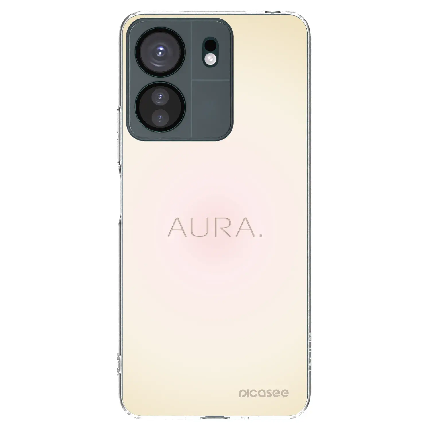 Silikonový průhledný obal pro Xiaomi Redmi 13C 4G - Aura