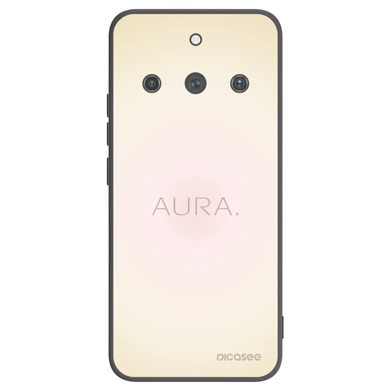 Silikonový černý obal pro Realme 11 Pro+ - Aura
