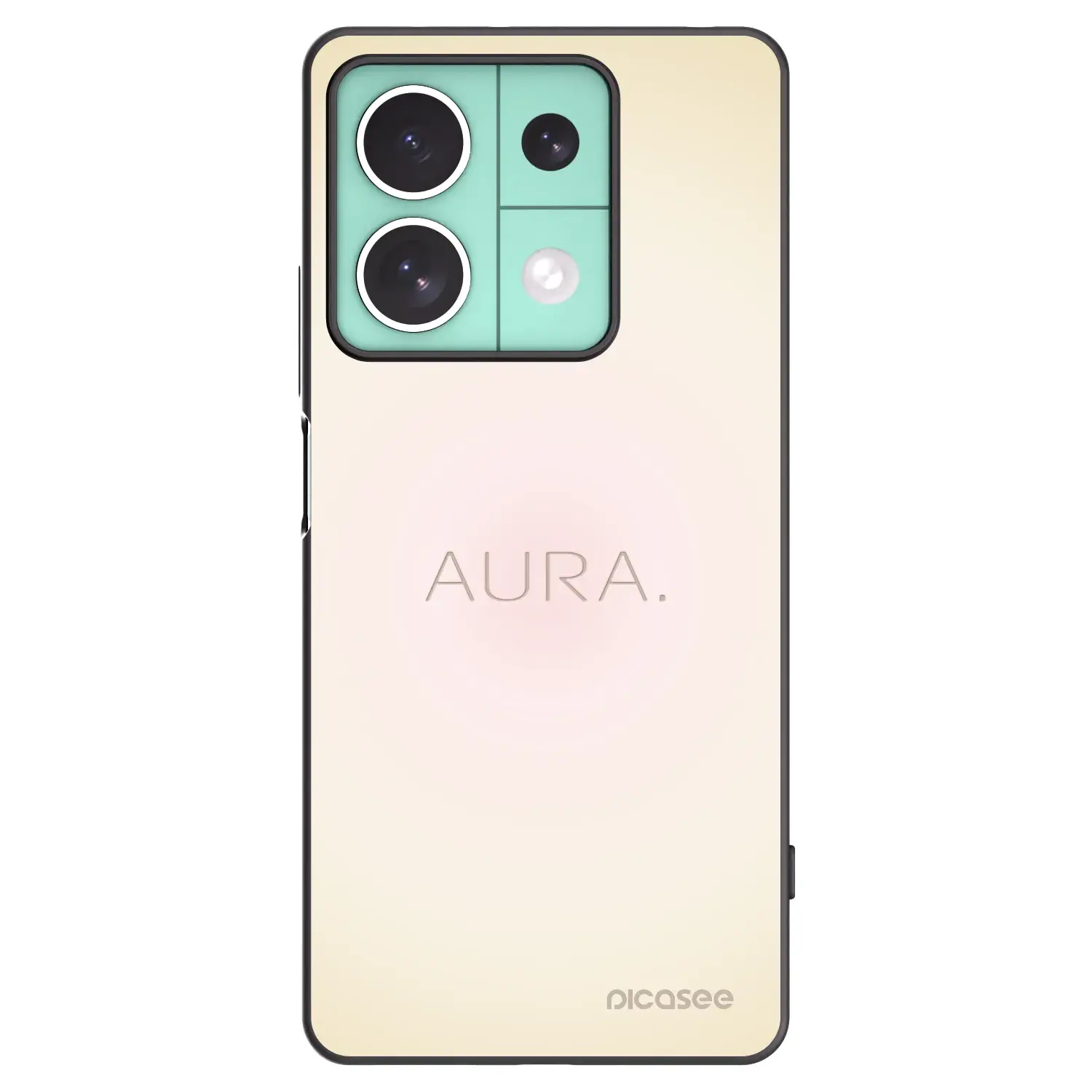 Silikonový černý obal pro Xiaomi Redmi Note 13 5G - Aura