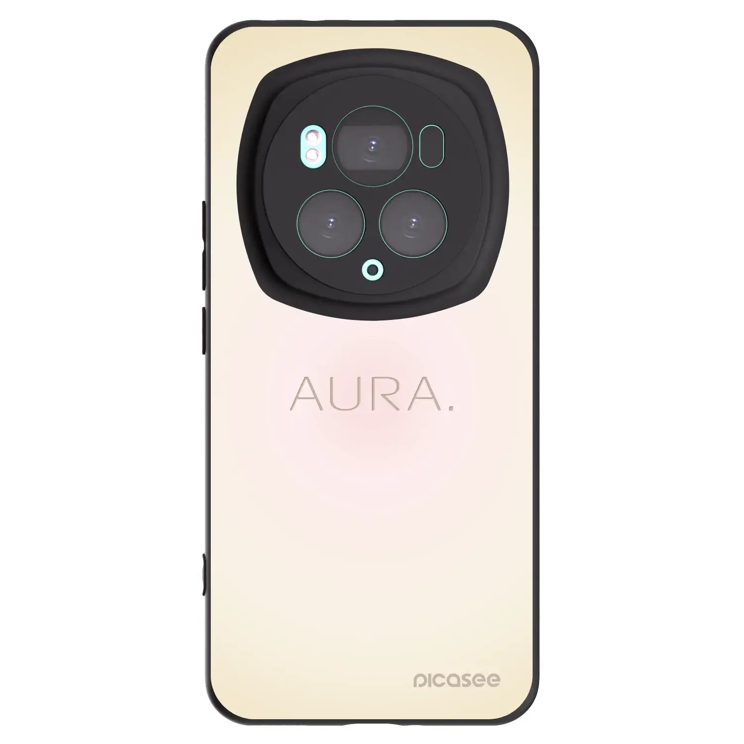 Silikonový černý obal pro Honor Magic6 Pro - Aura
