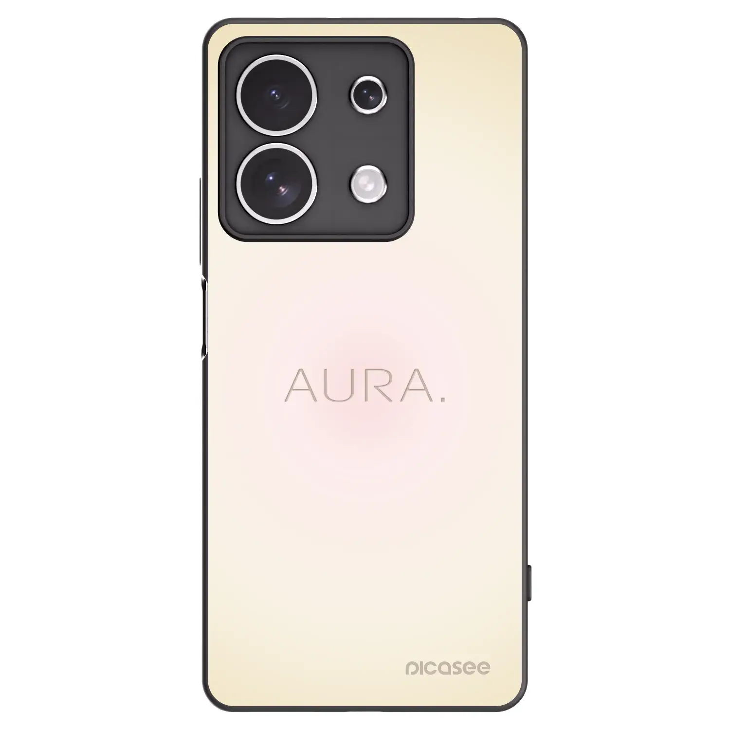 Silikonový černý obal pro Xiaomi Redmi Note 13 4G - Aura