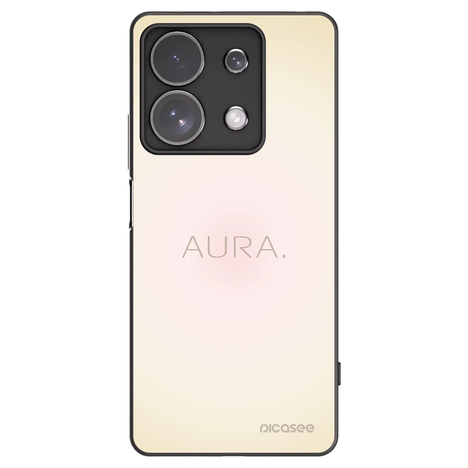 Silikonový černý obal pro Xiaomi Redmi Note 13 Pro 4G - Aura