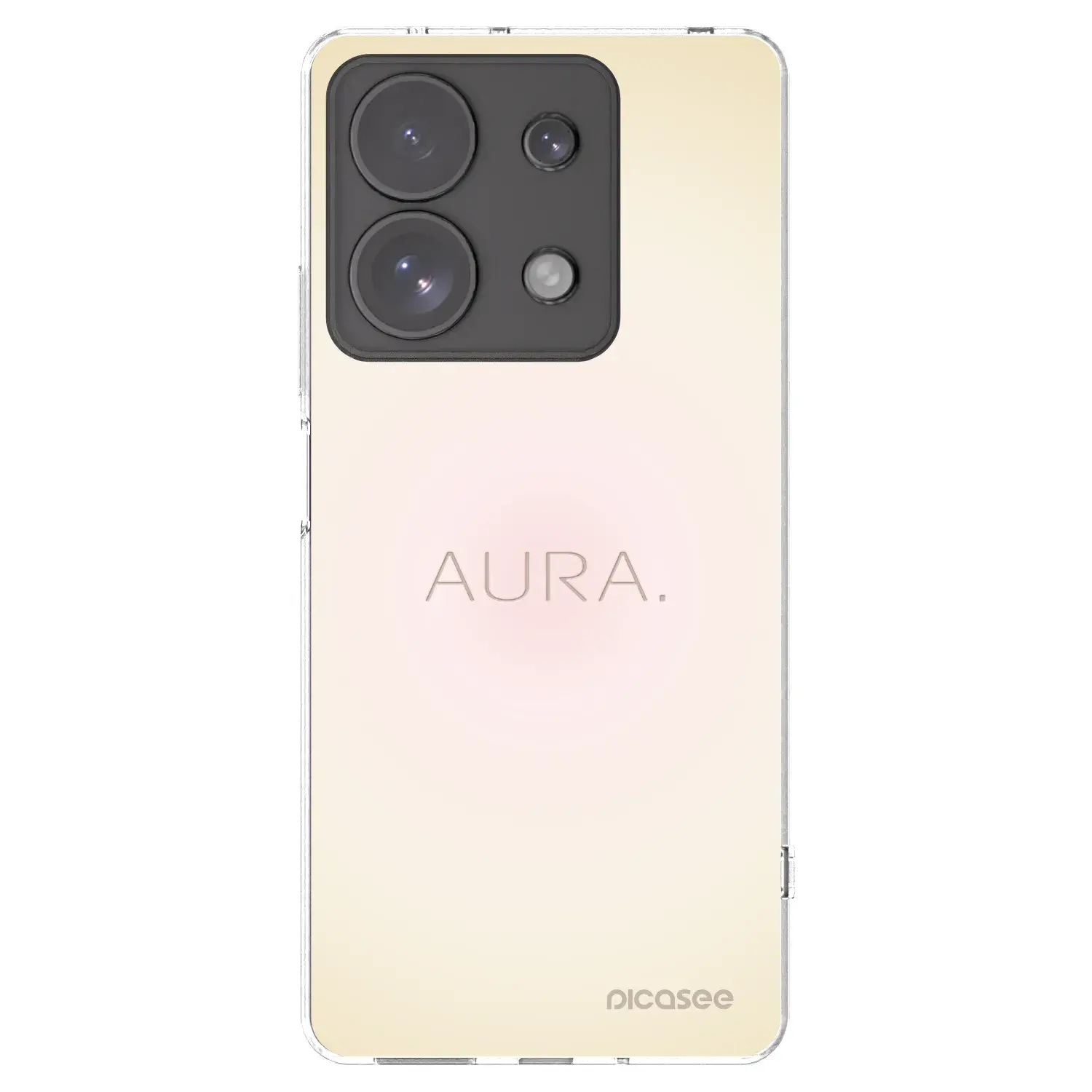 Silikonový průhledný obal pro Xiaomi Redmi Note 13 Pro 4G - Aura