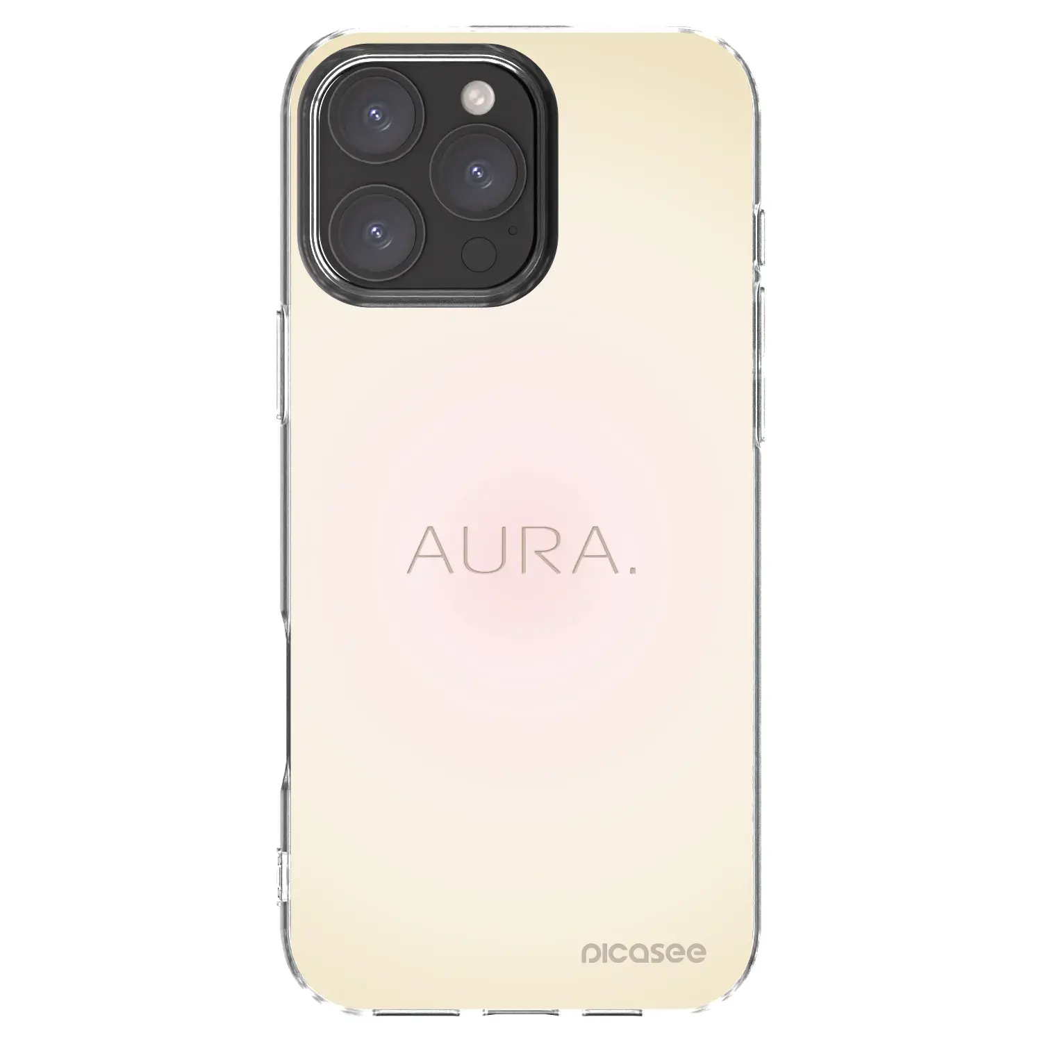 Silikonový průhledný obal pro Apple iPhone 16 Pro Max - Aura