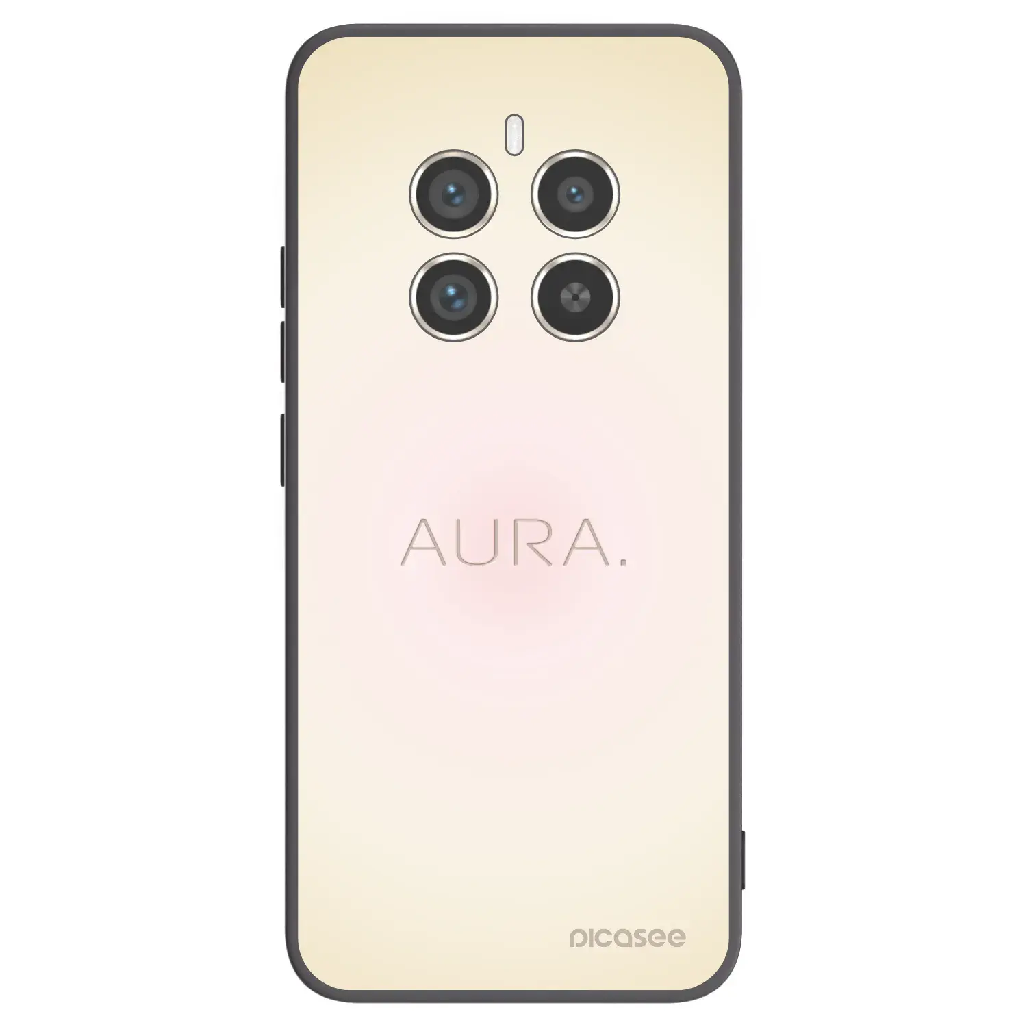 Silikonový černý obal pro Realme 12 Pro 5G - Aura