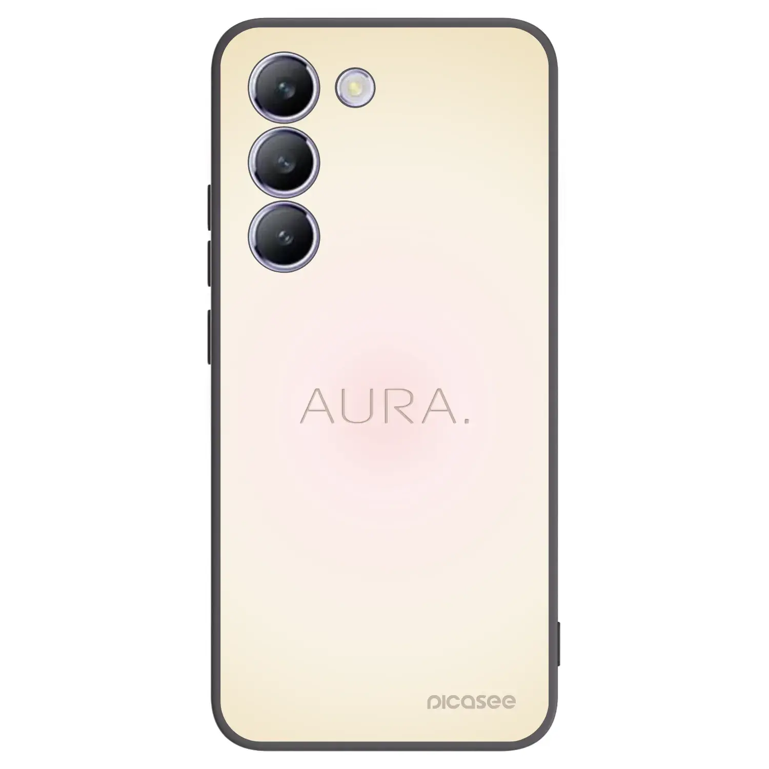 Silikonový černý obal pro Vivo V40 SE 5G - Aura
