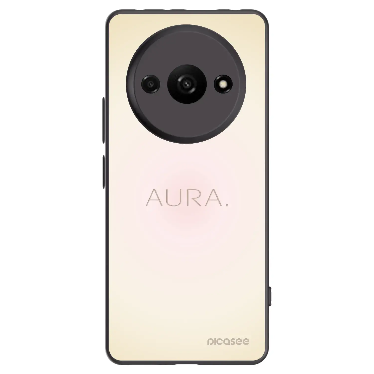 Silikonový černý obal pro Xiaomi Redmi A3 - Aura