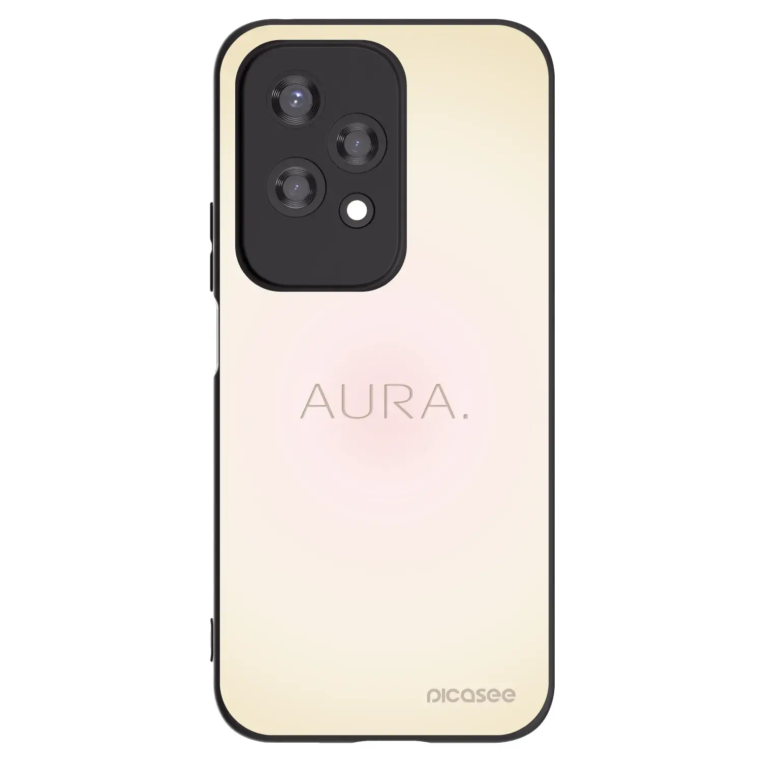 Silikonový černý obal pro Honor 200 Lite - Aura