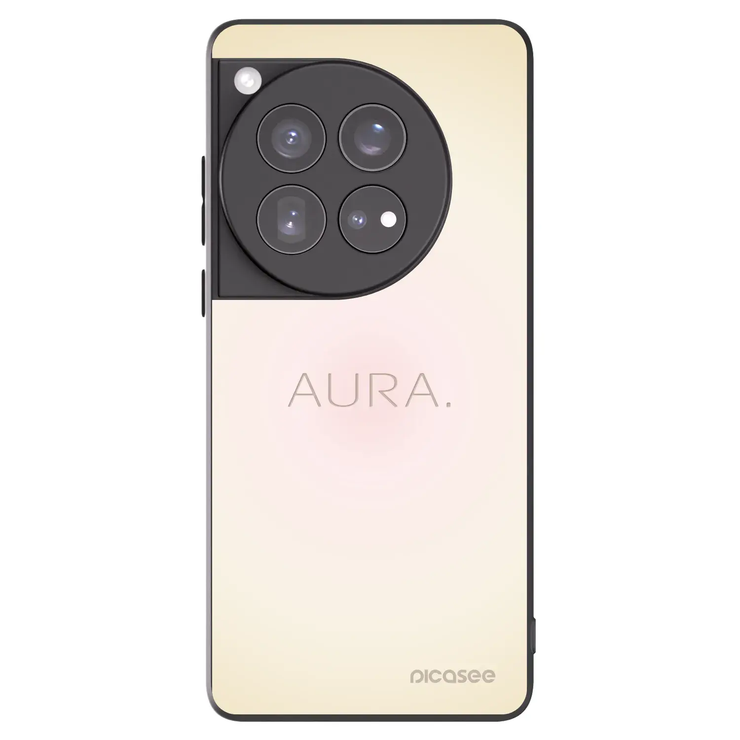 Silikonový černý obal pro OnePlus 12 5G - Aura