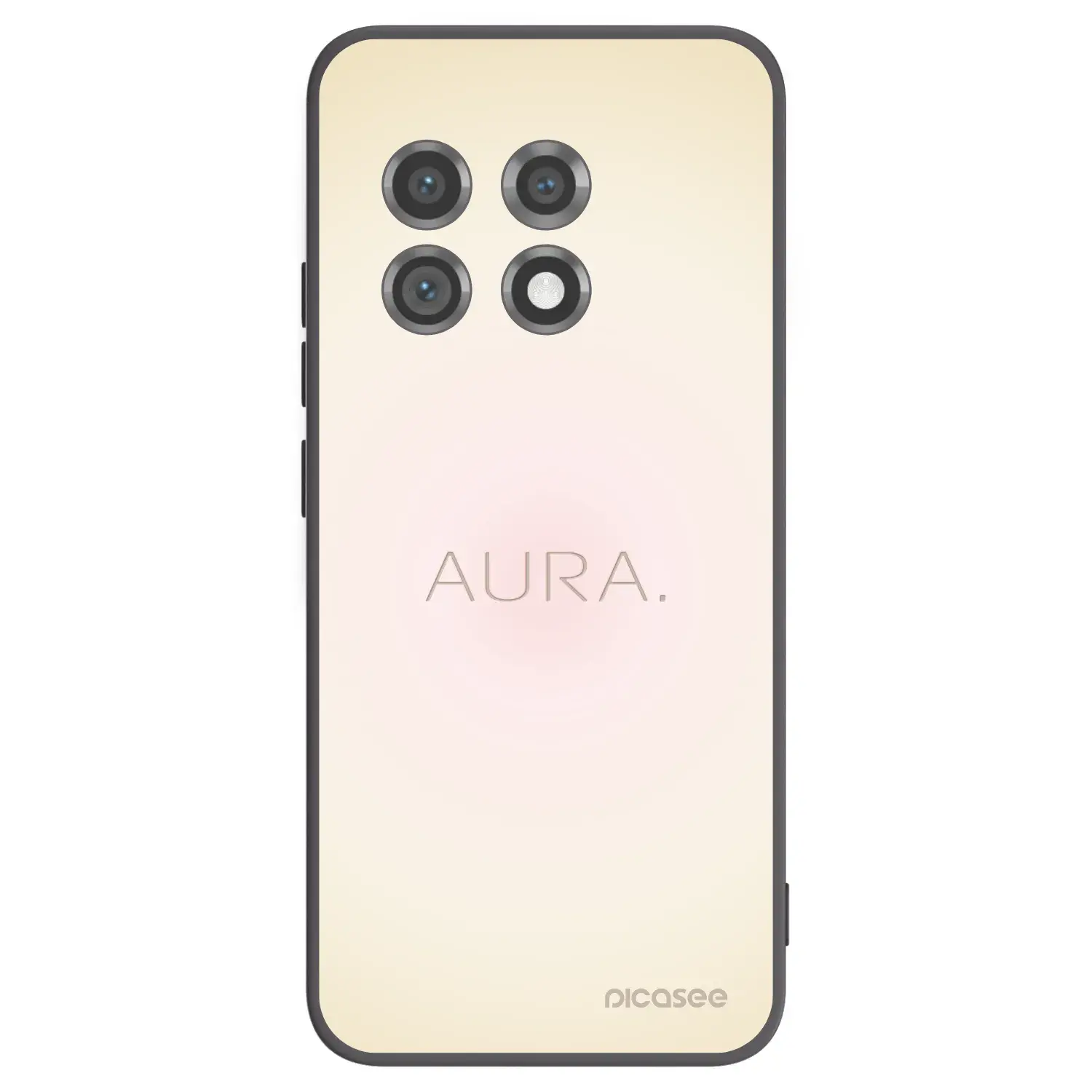 Silikonový černý obal pro OnePlus 11 5G - Aura