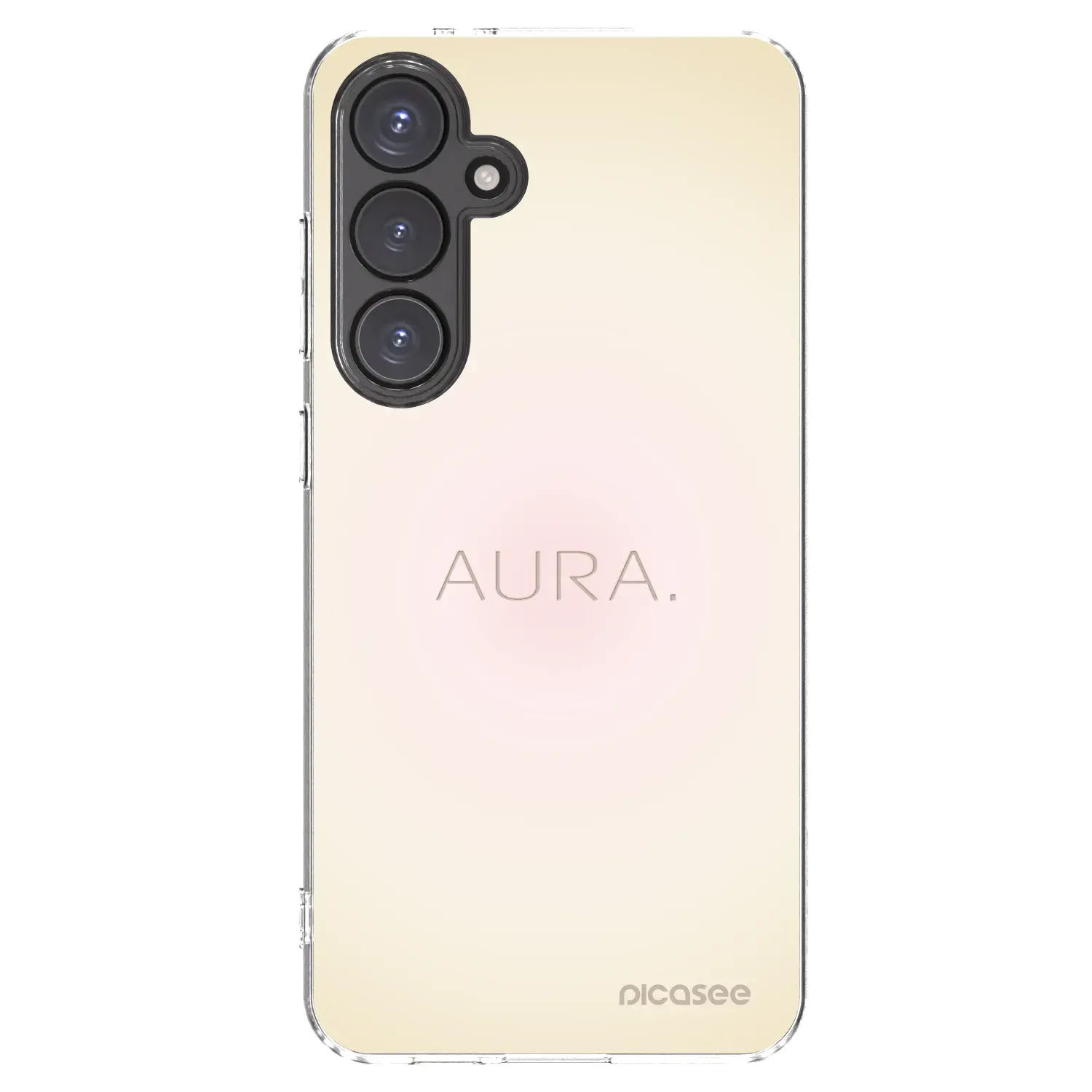 Silikonový průhledný obal pro Samsung Galaxy S24 FE S721B - Aura