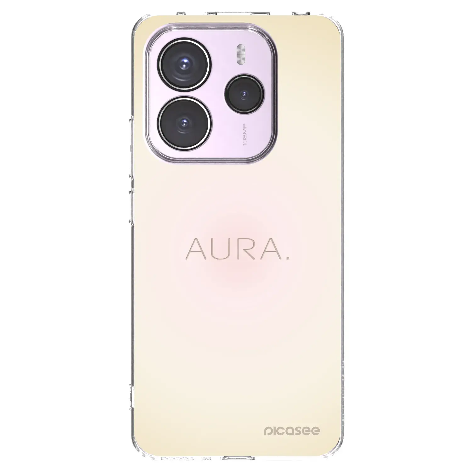 Silikonový průhledný obal pro Xiaomi Redmi Note 14 5G - Aura