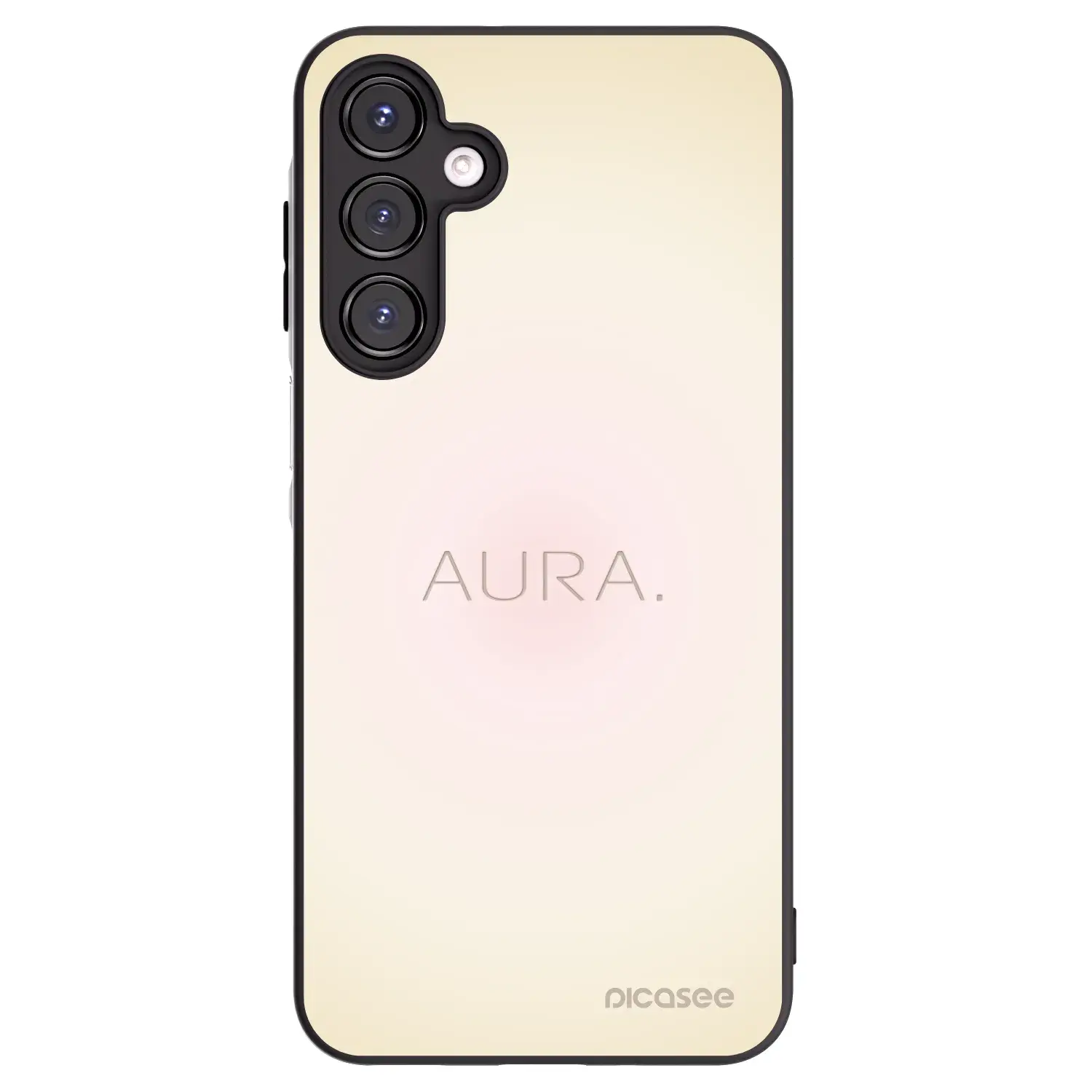 Silikonový černý obal pro Samsung Galaxy A16 5G - Aura