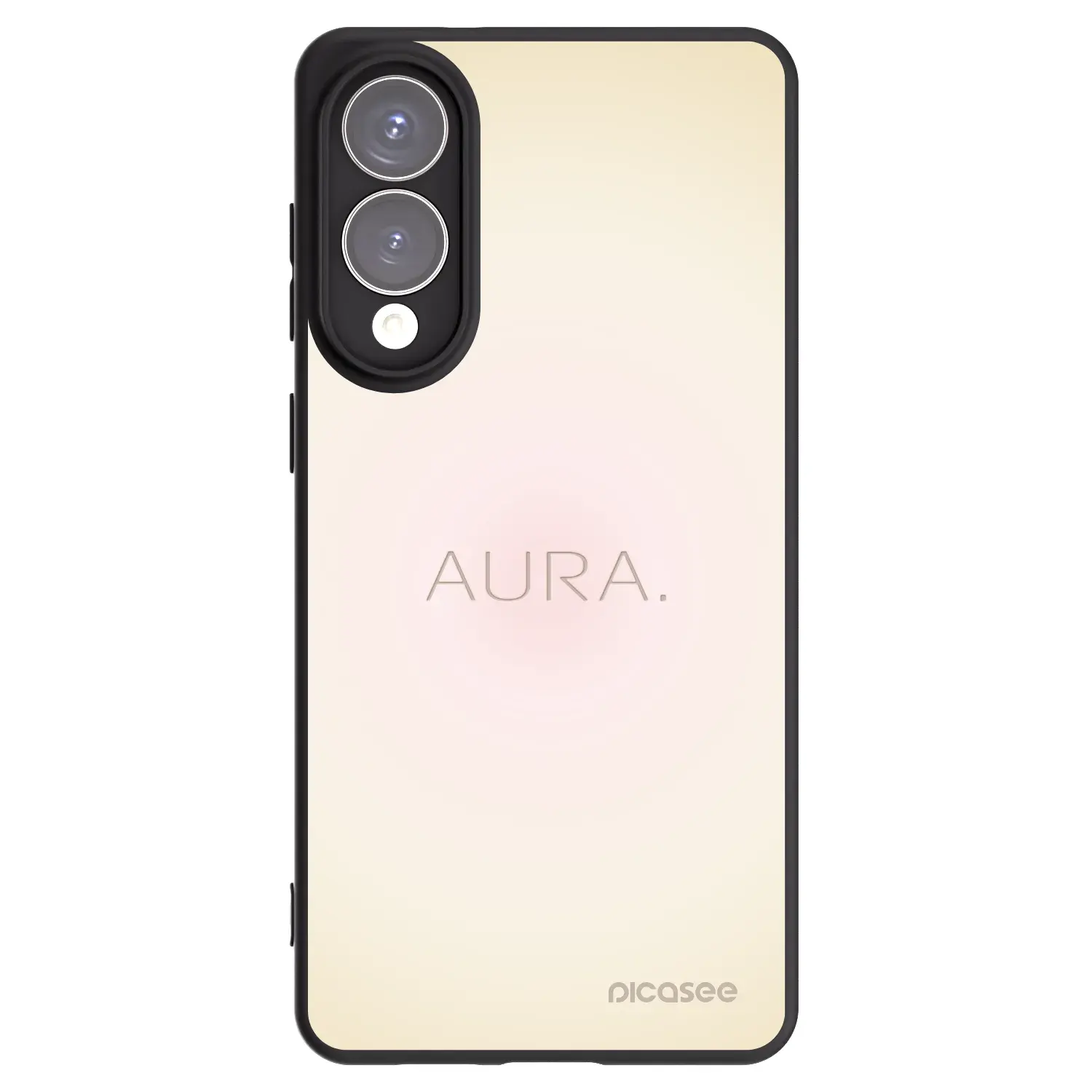 Silikonový černý obal pro Samsung Galaxy S25 Edge 5G - Aura