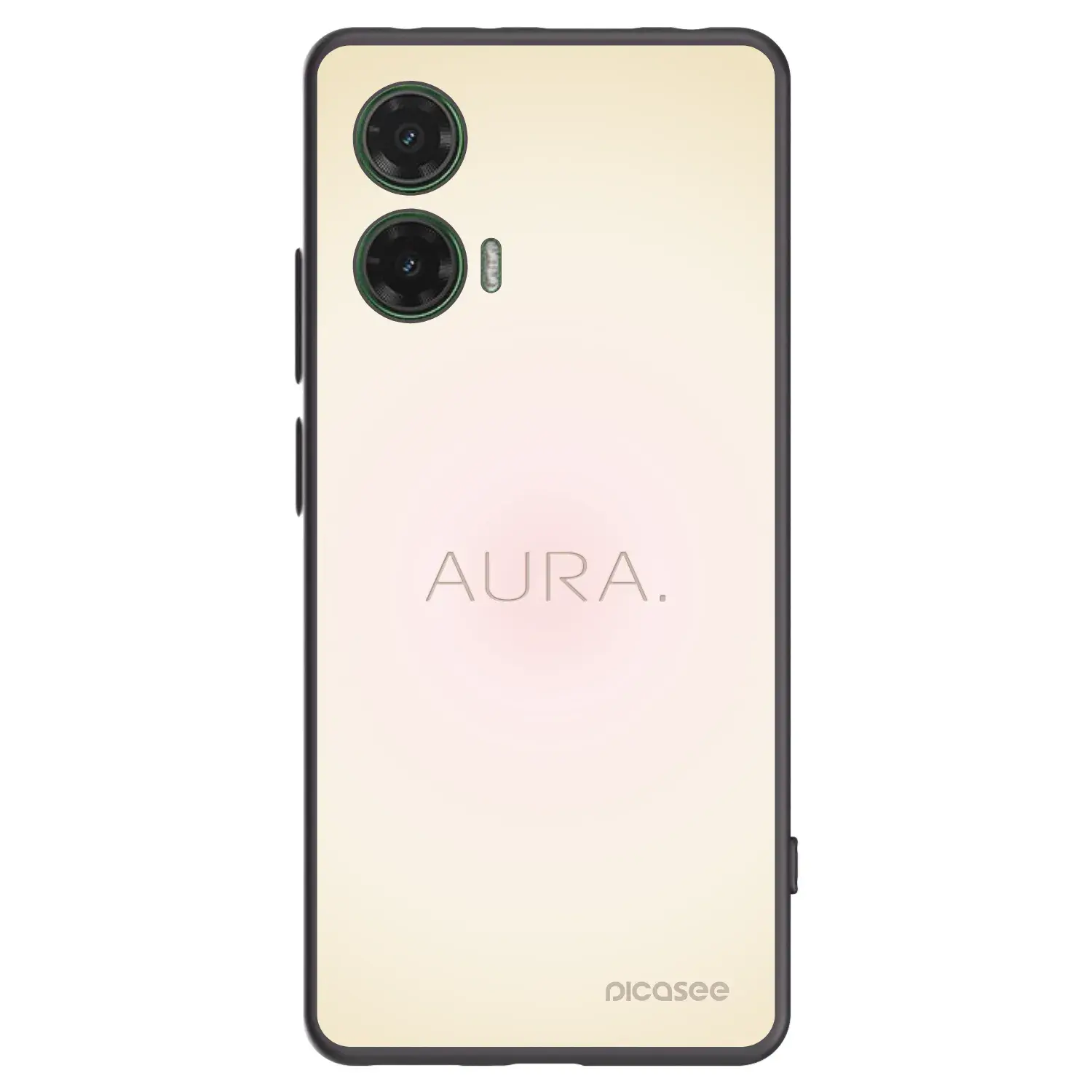 Silikonový černý obal pro Motorola Moto G35 5G - Aura