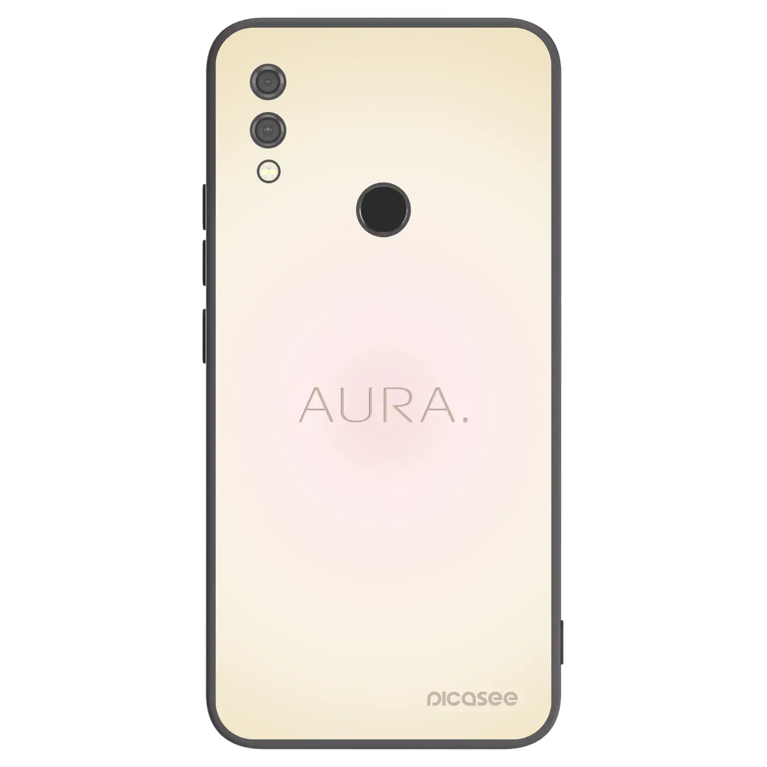 Silikonový černý obal pro Xiaomi Redmi Note 7 - Aura