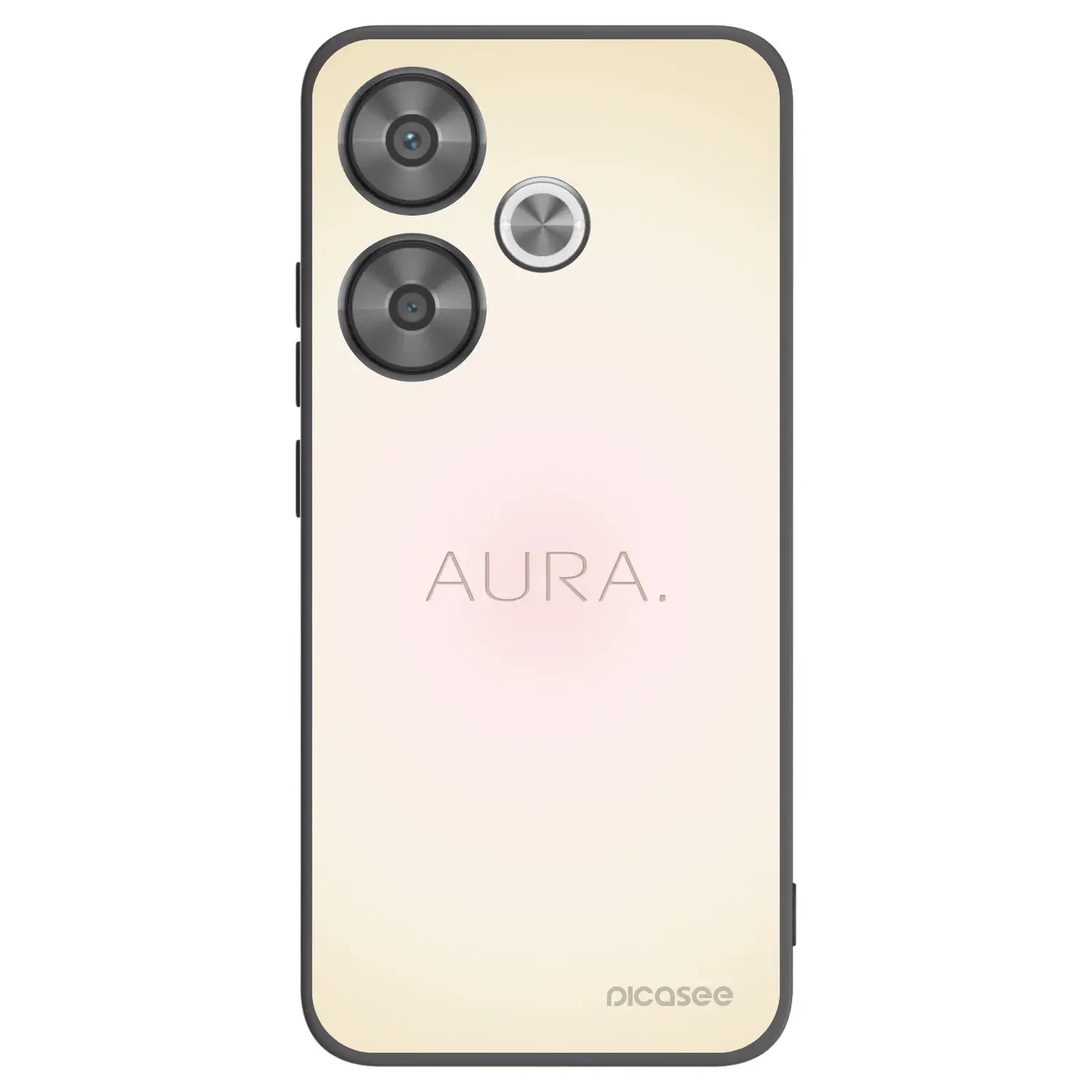 Silikonový černý obal pro Xiaomi Poco F6 - Aura