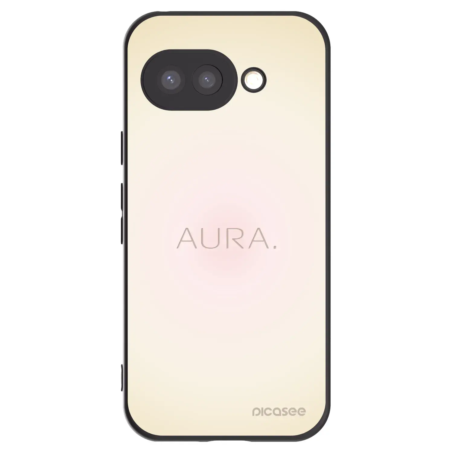 Silikonový černý obal pro Google Pixel 9a - Aura