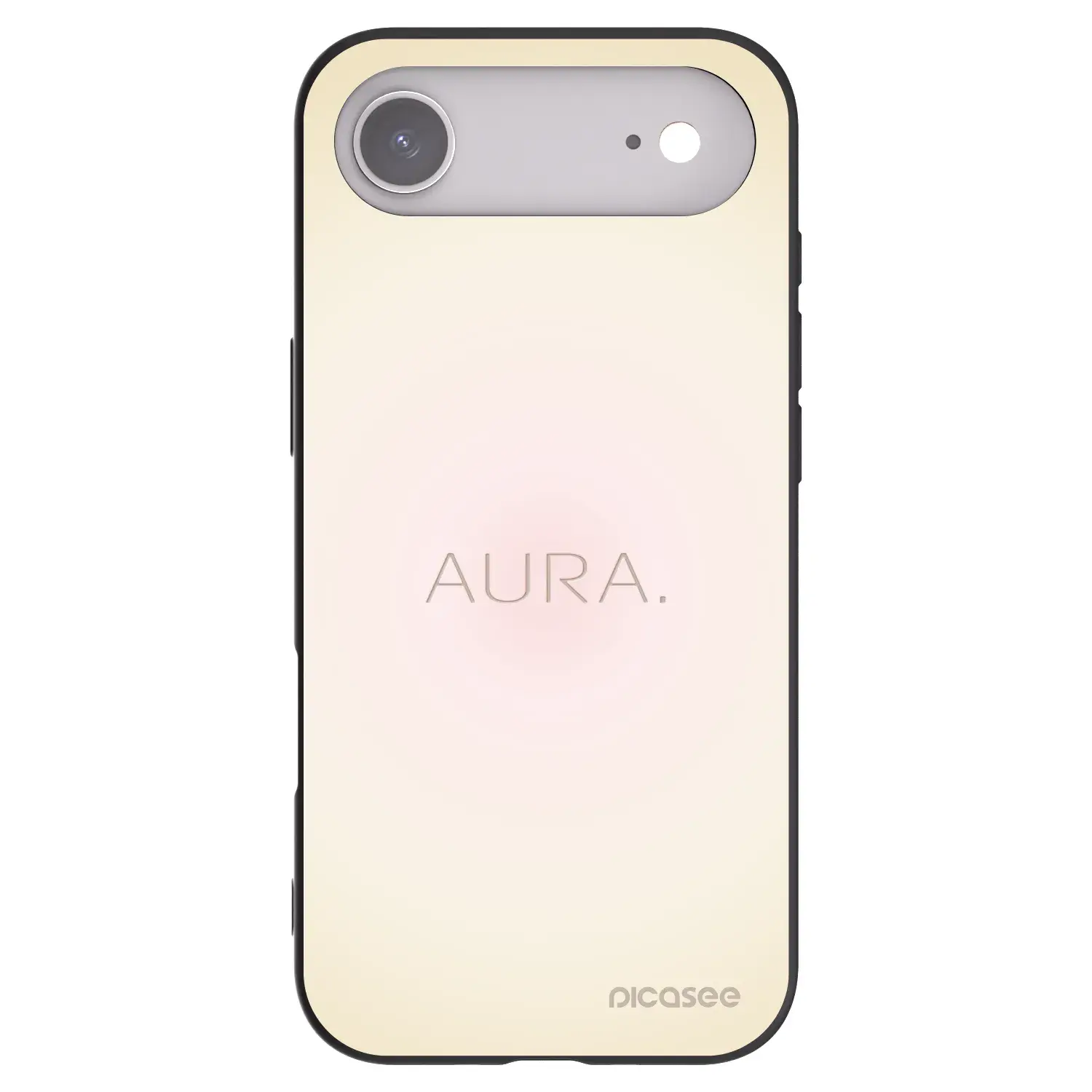 Silikonový černý obal pro Apple iPhone Air - Aura