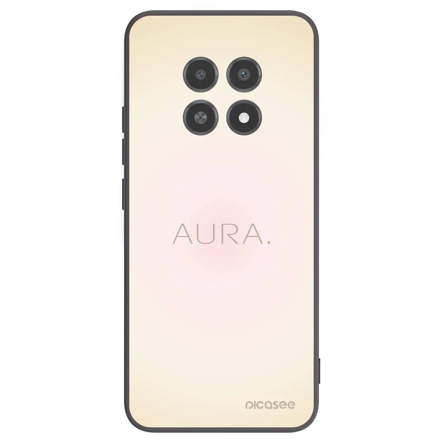 Silikonový černý obal pro Realme 12X - Aura