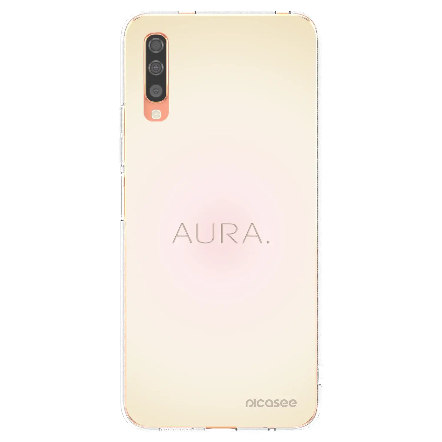 Silikonový průhledný obal pro Samsung Galaxy A70 A705F - Aura