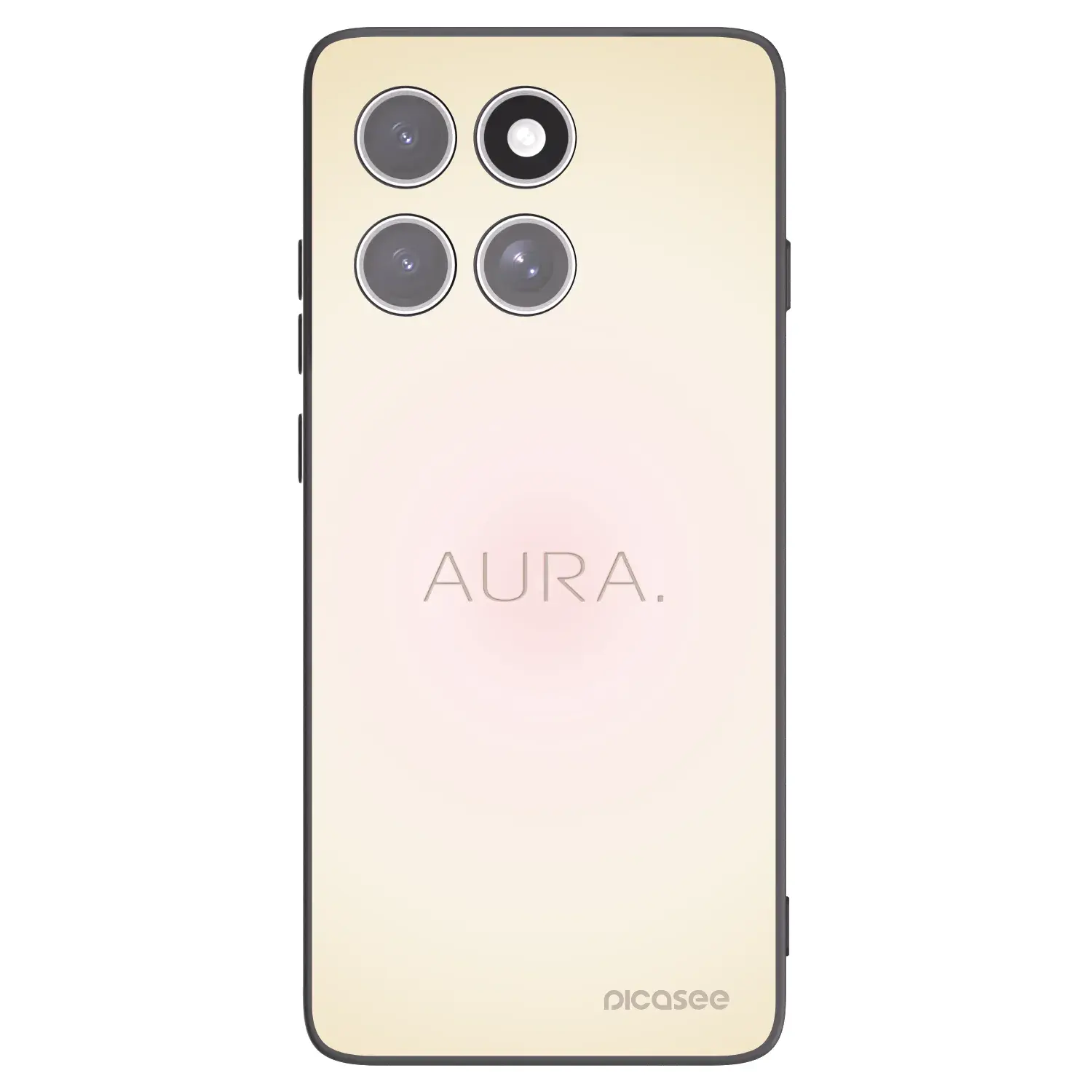 Silikonový černý obal pro Motorola Edge 60 Pro - Aura