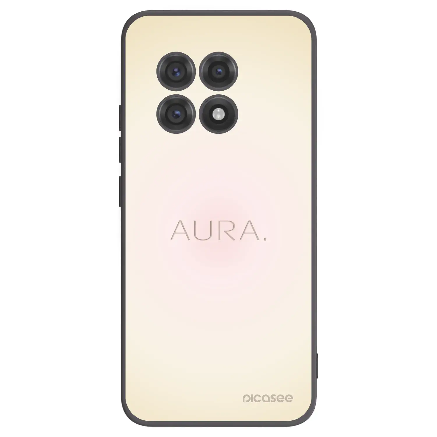 Silikonový černý obal pro OnePlus 13R 5G - Aura